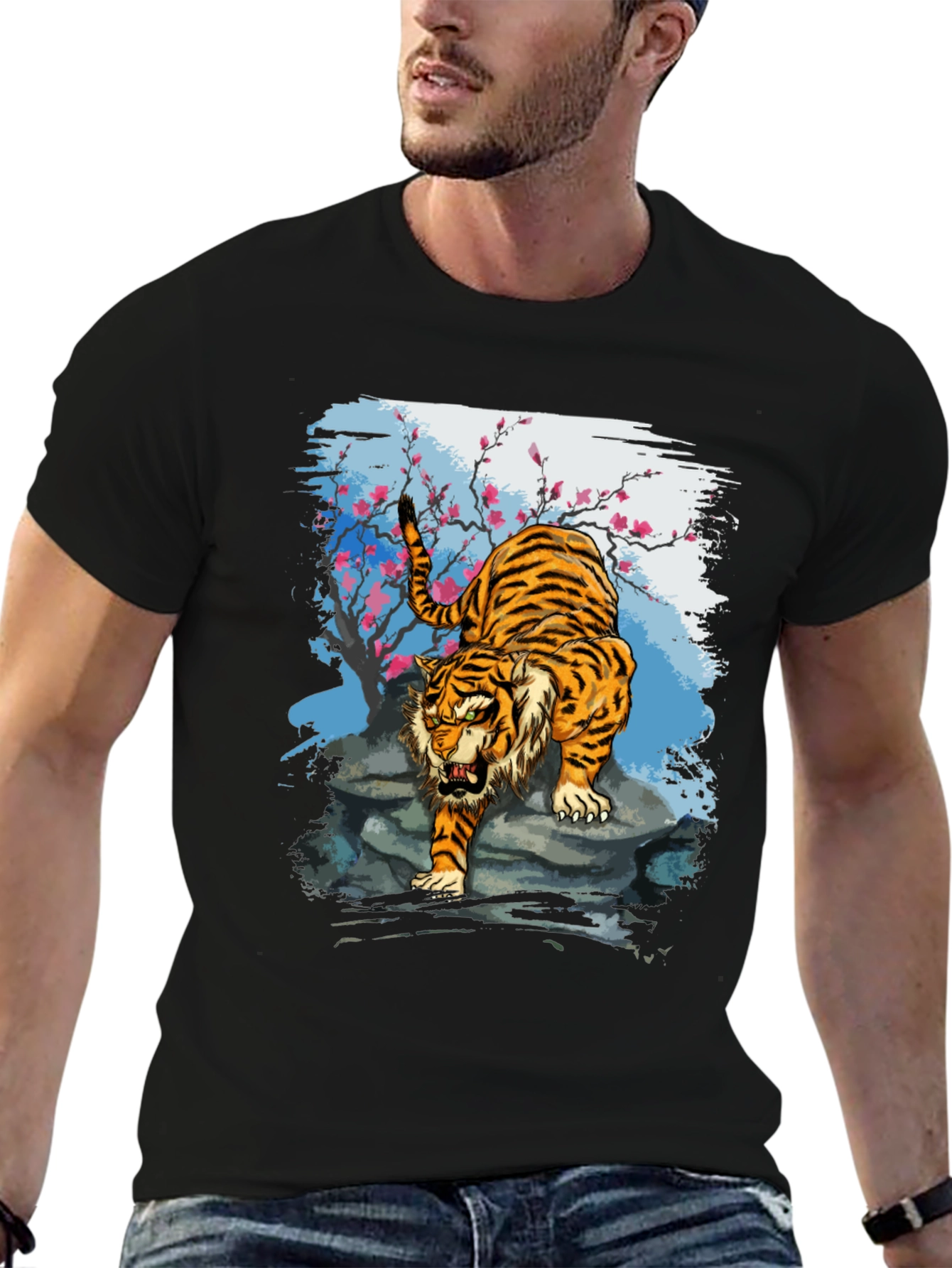Tiger Graphic T-Shirt