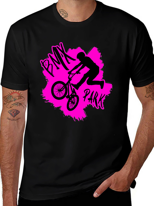 BMX Park Black T-Shirt - Extreme Sports Tee