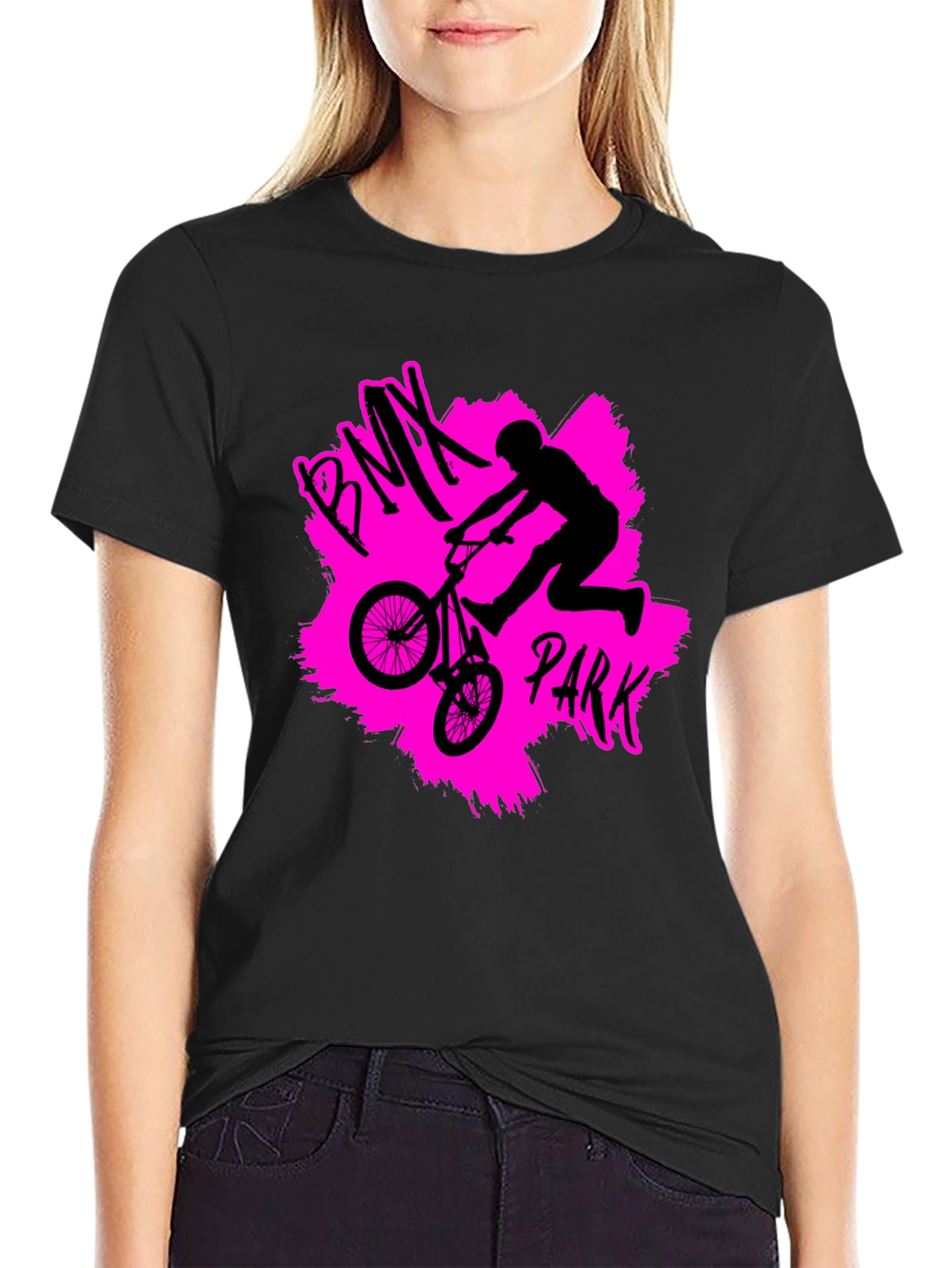 BMX Park Black T-Shirt - Extreme Sports Tee