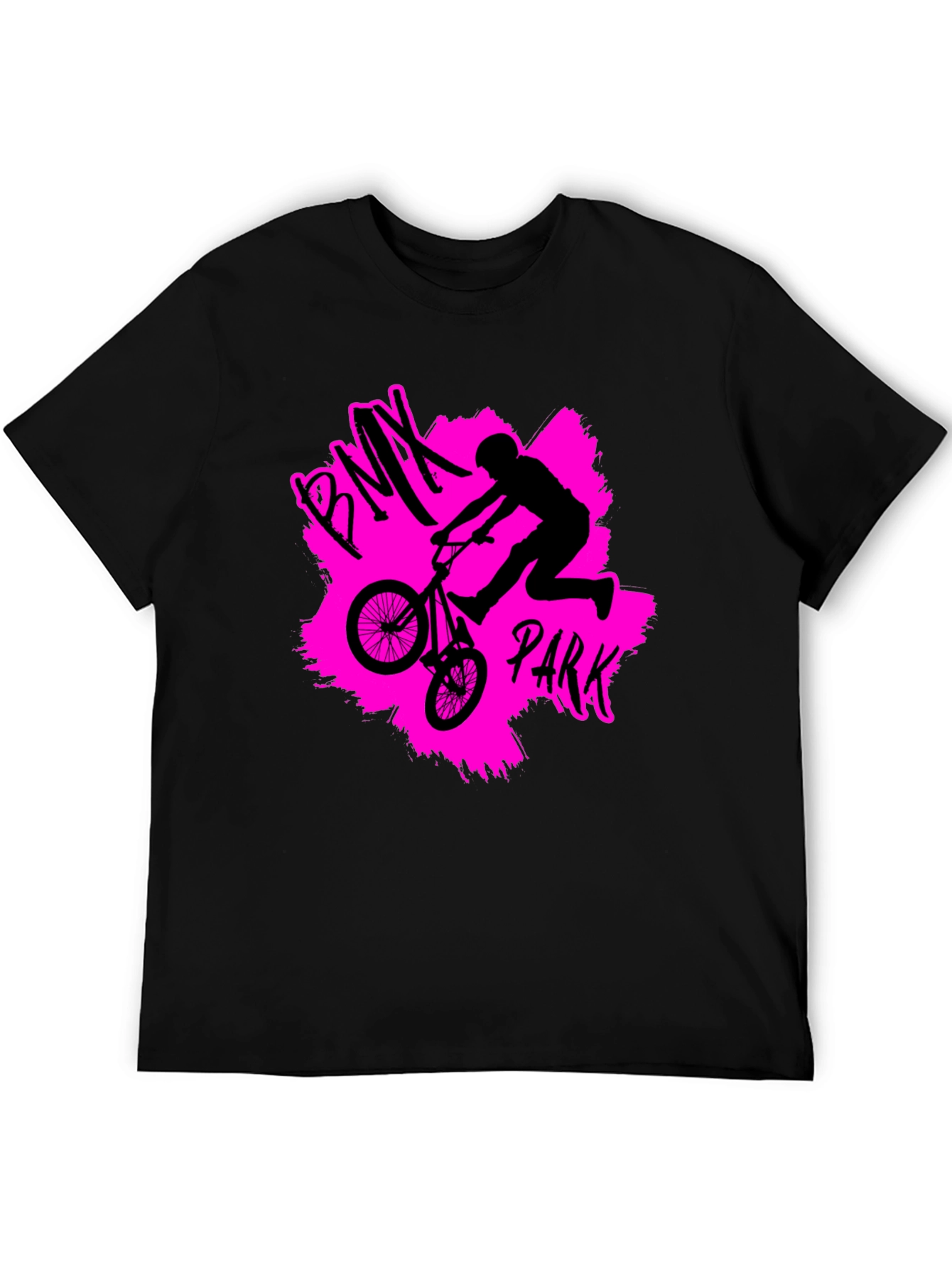 BMX Park Black T-Shirt - Extreme Sports Tee