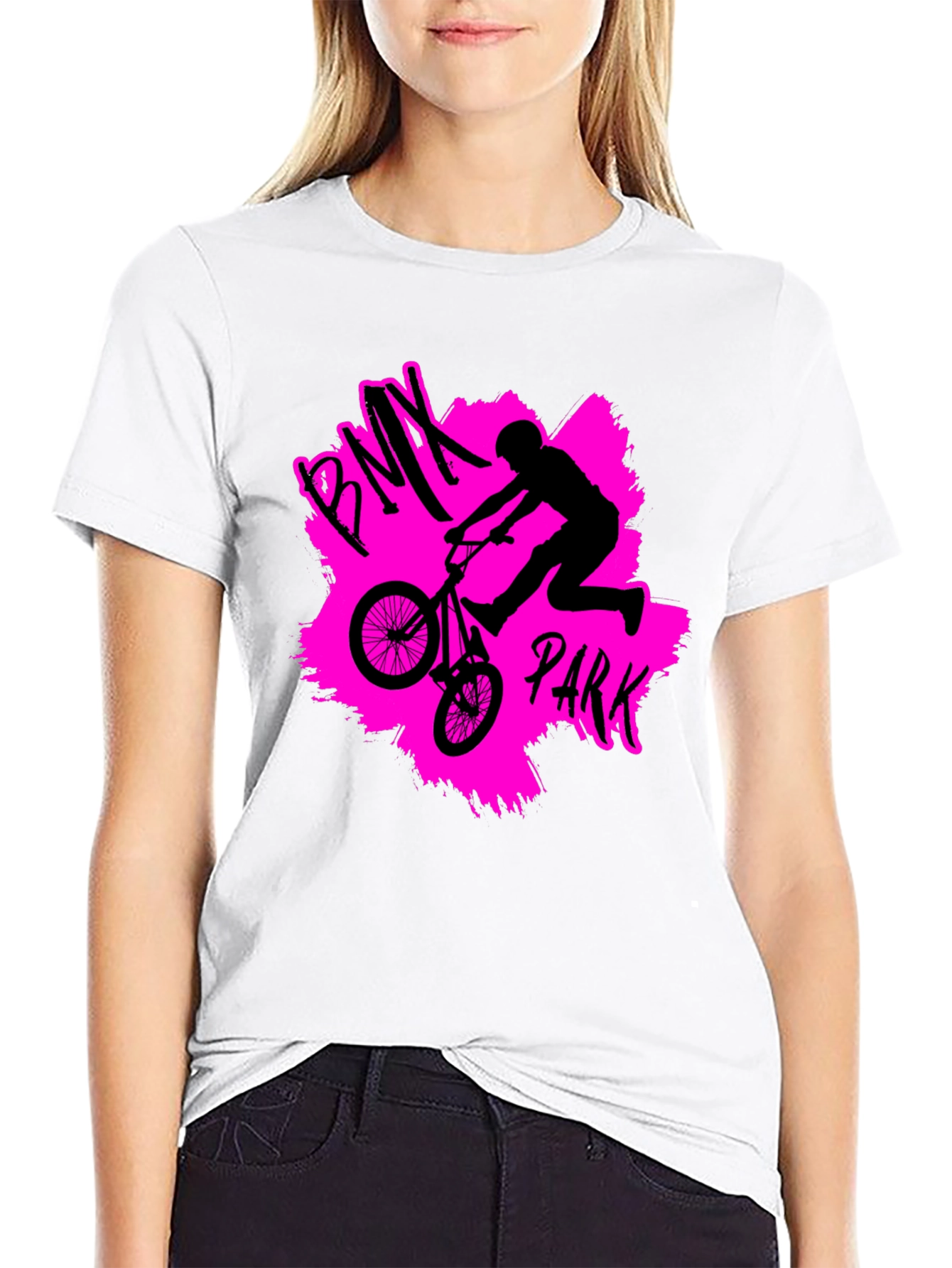 BMX Park Black T-Shirt - Extreme Sports Tee