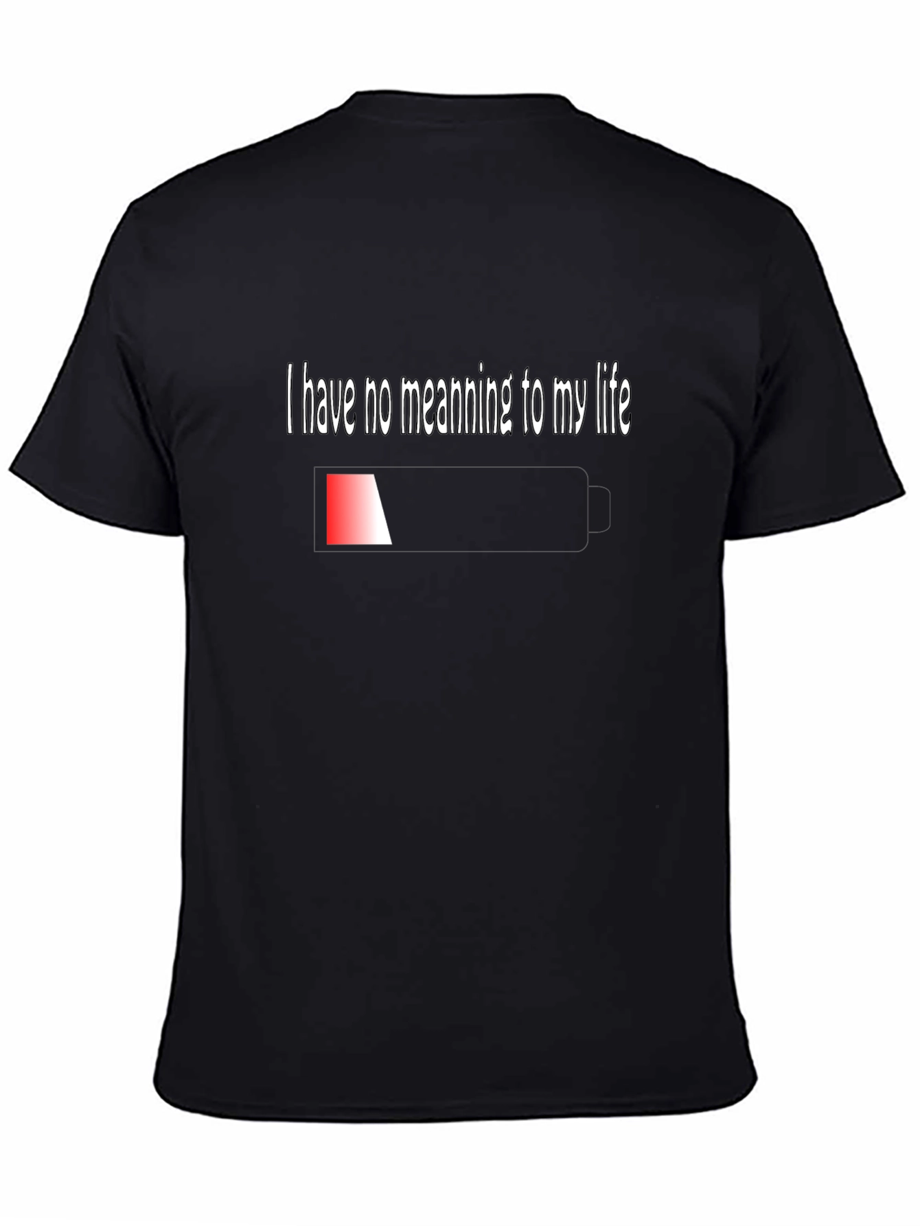 Humorous I Have No Meaning Graphic Tee