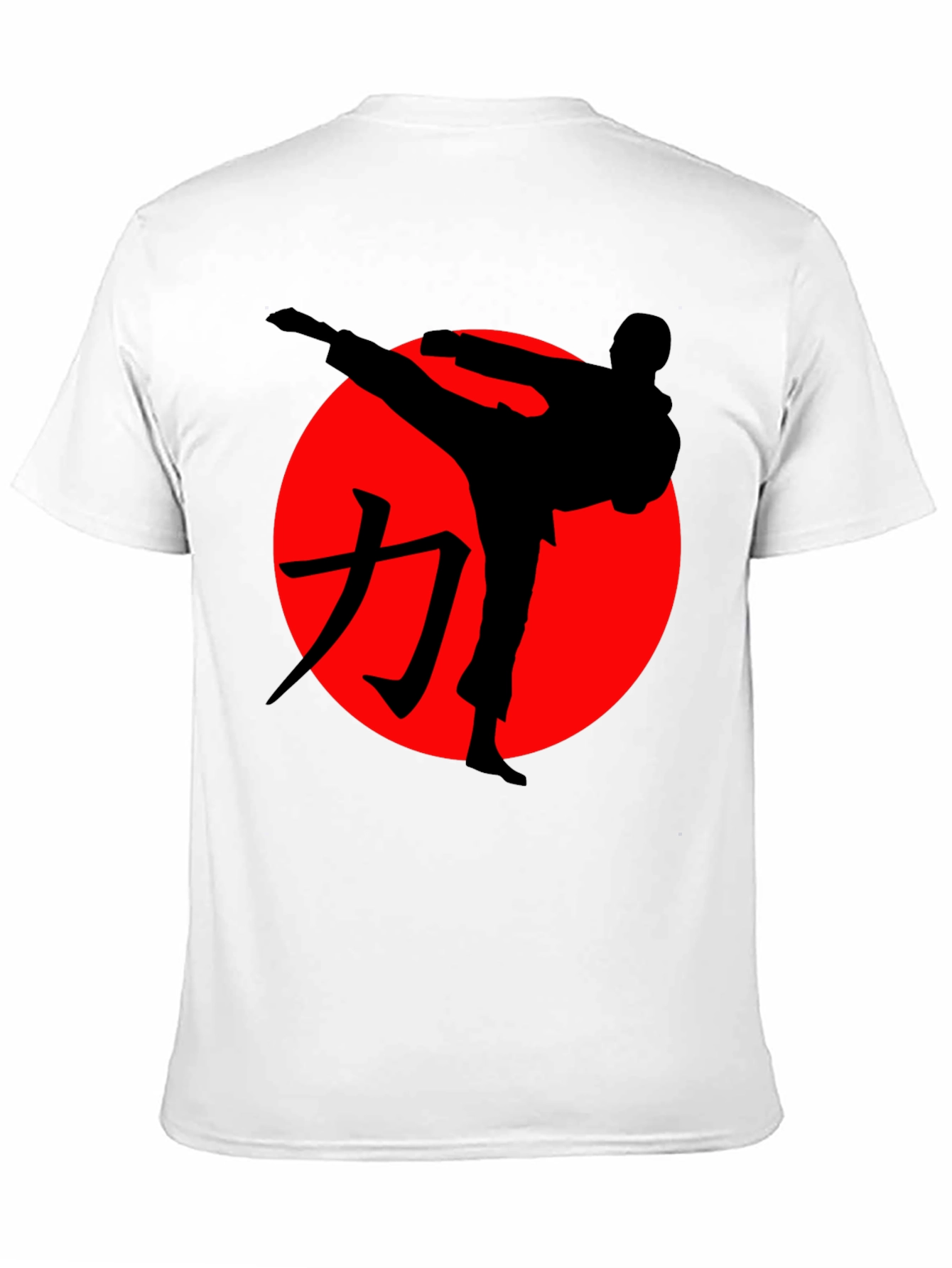 Karate Kick Graphic Tee - Martial Arts Shirt