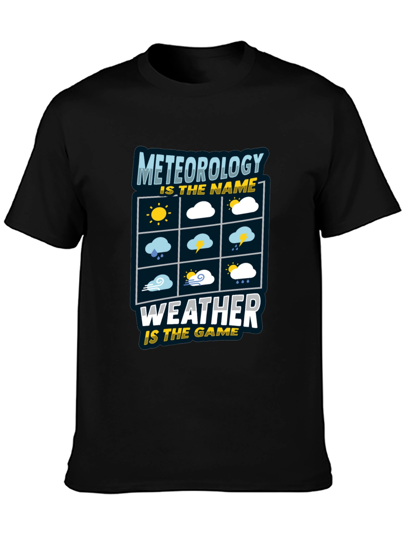Meteorology Weather Game T-Shirt