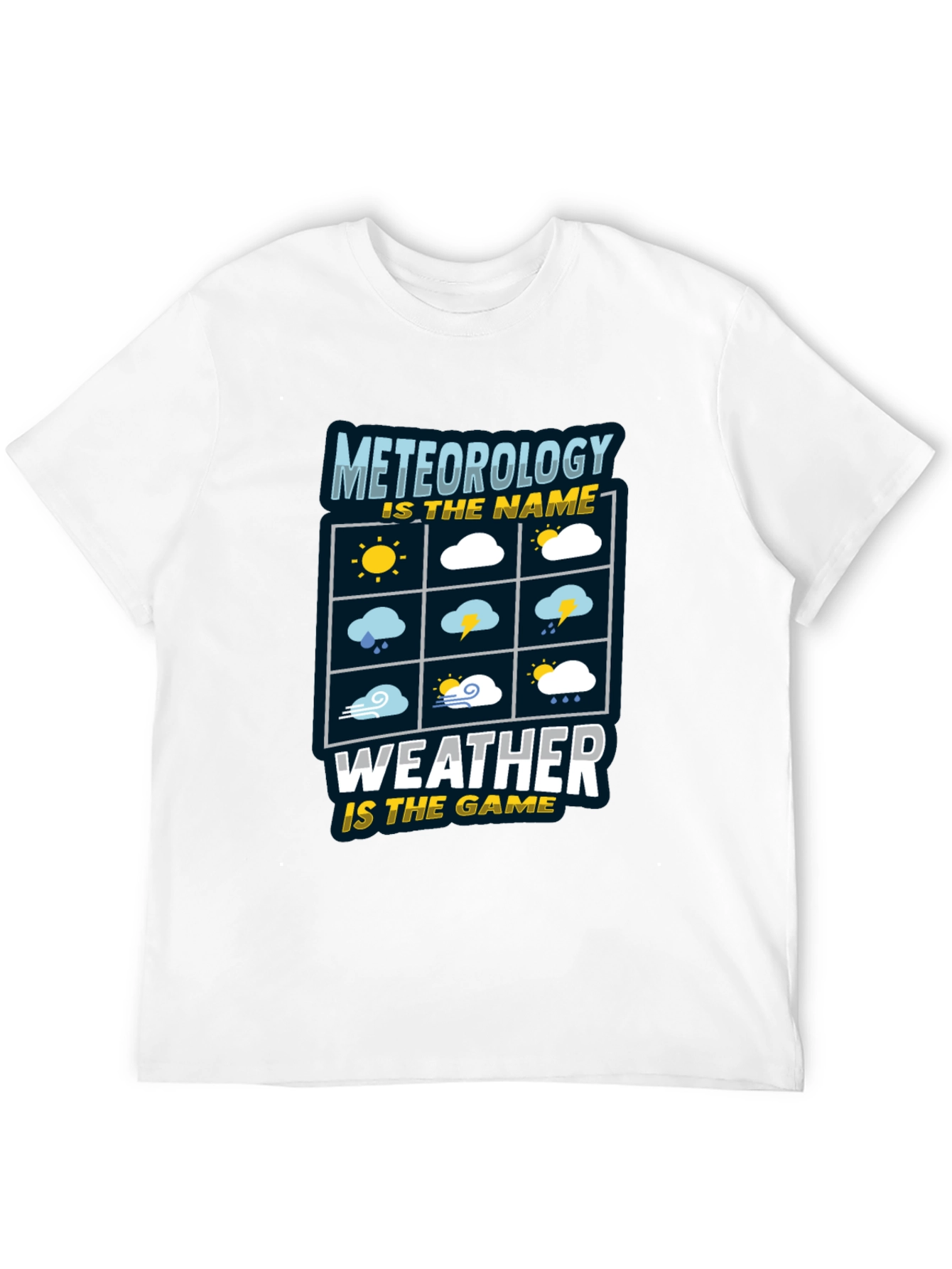 Meteorology Weather Game T-Shirt