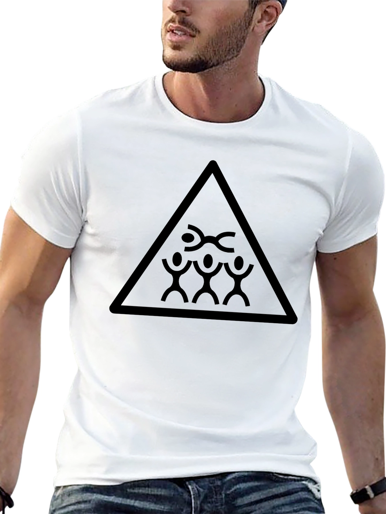 Triangle Crowd Surf Tee
