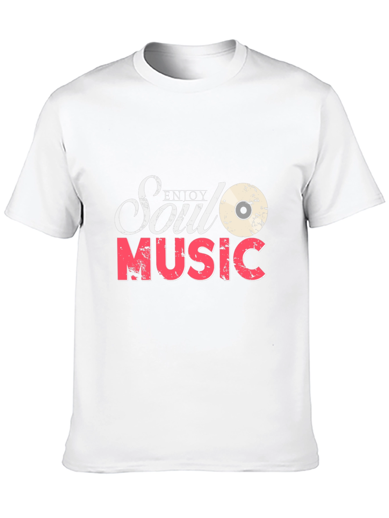 Enjoy Soul Music Black Graphic Tee