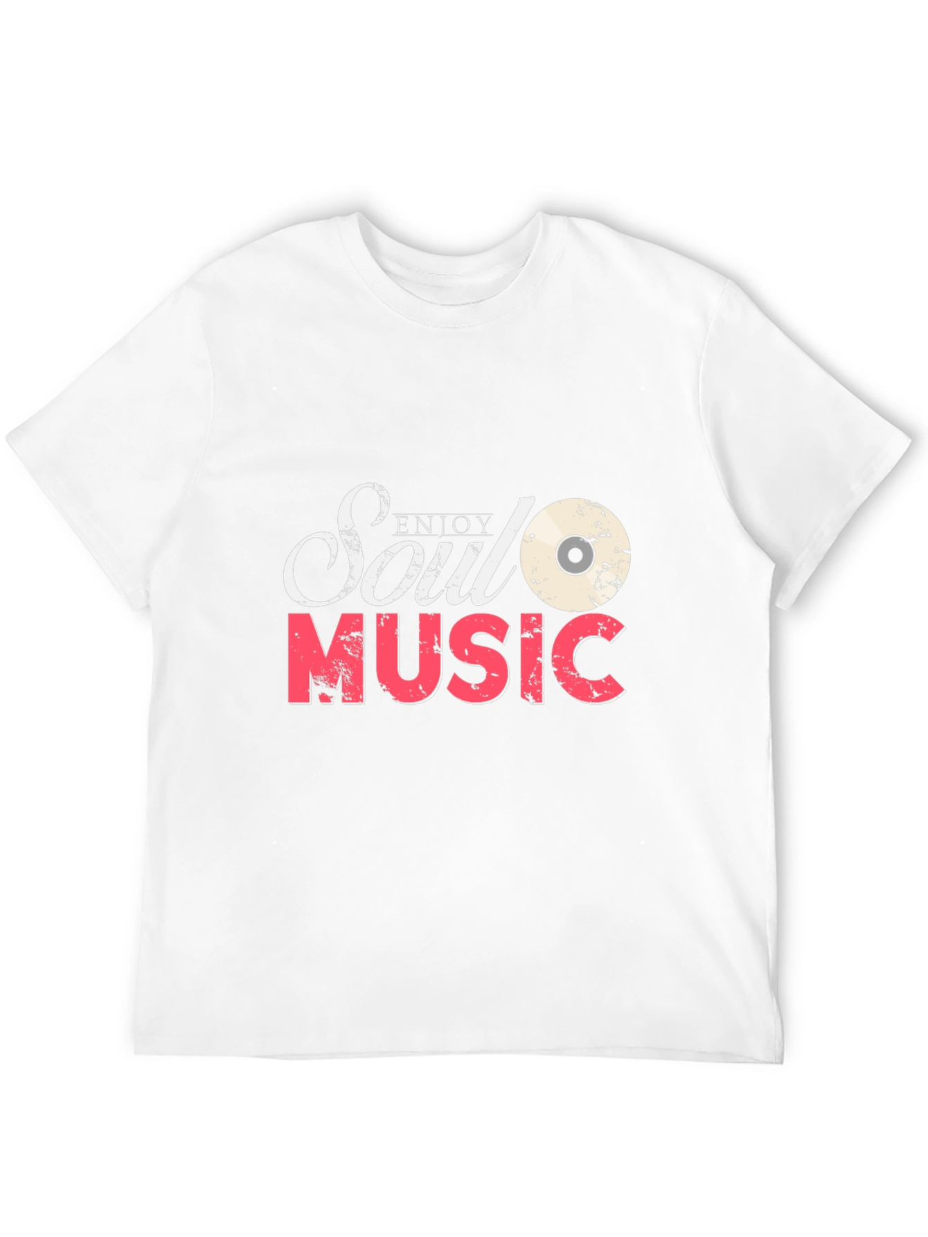 Enjoy Soul Music Black Graphic Tee