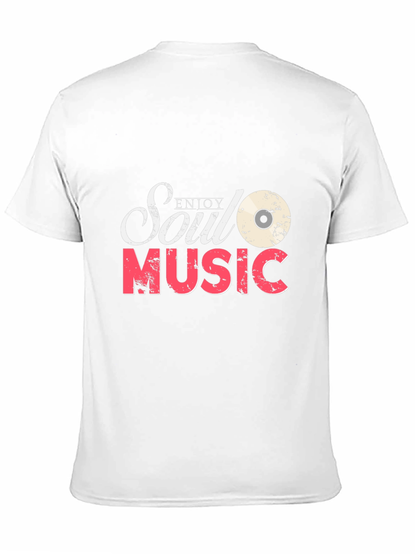 Enjoy Soul Music Black Graphic Tee