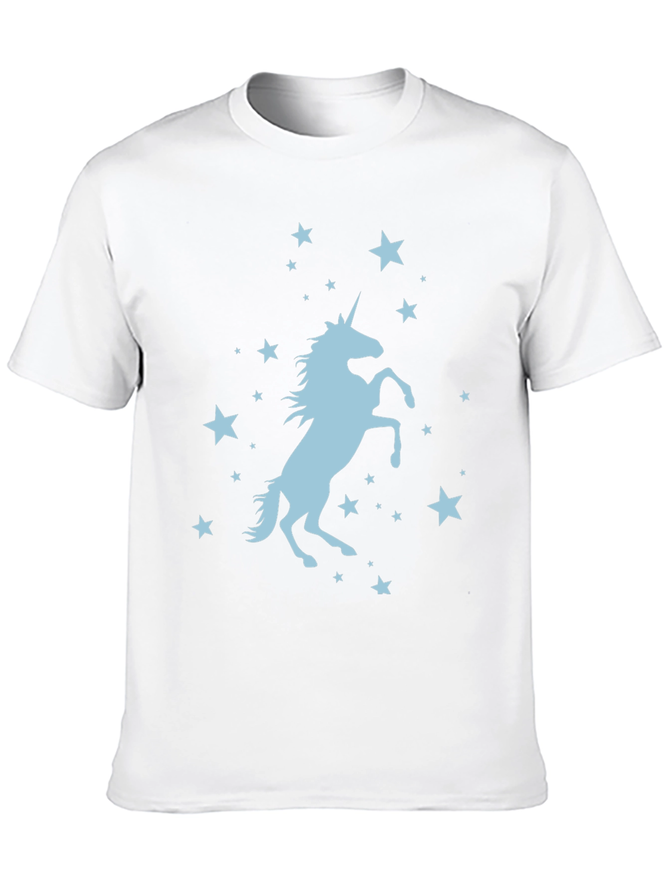 Unicorn Star Graphic Black T-Shirt
