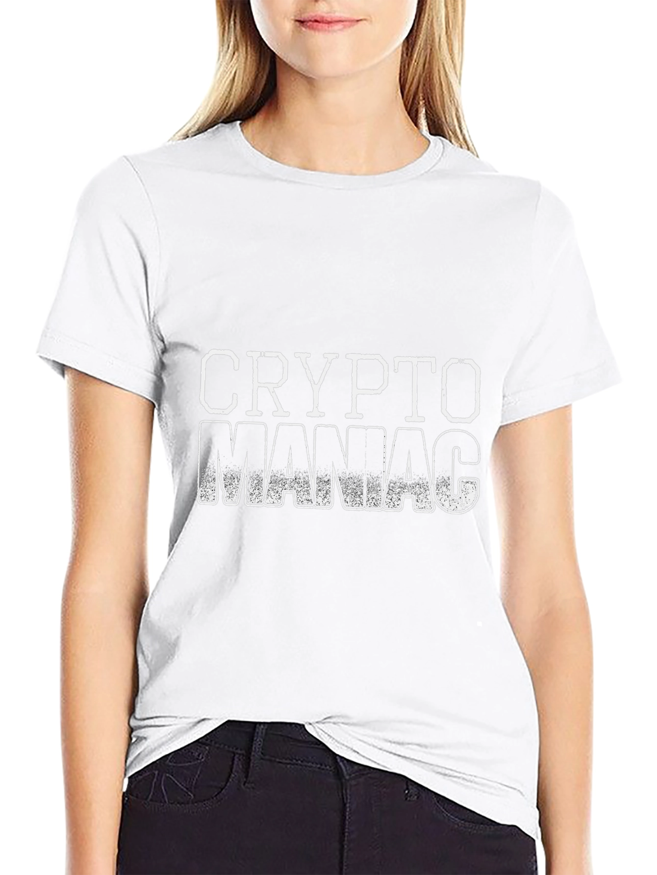 Crypto Maniac Black T-Shirt
