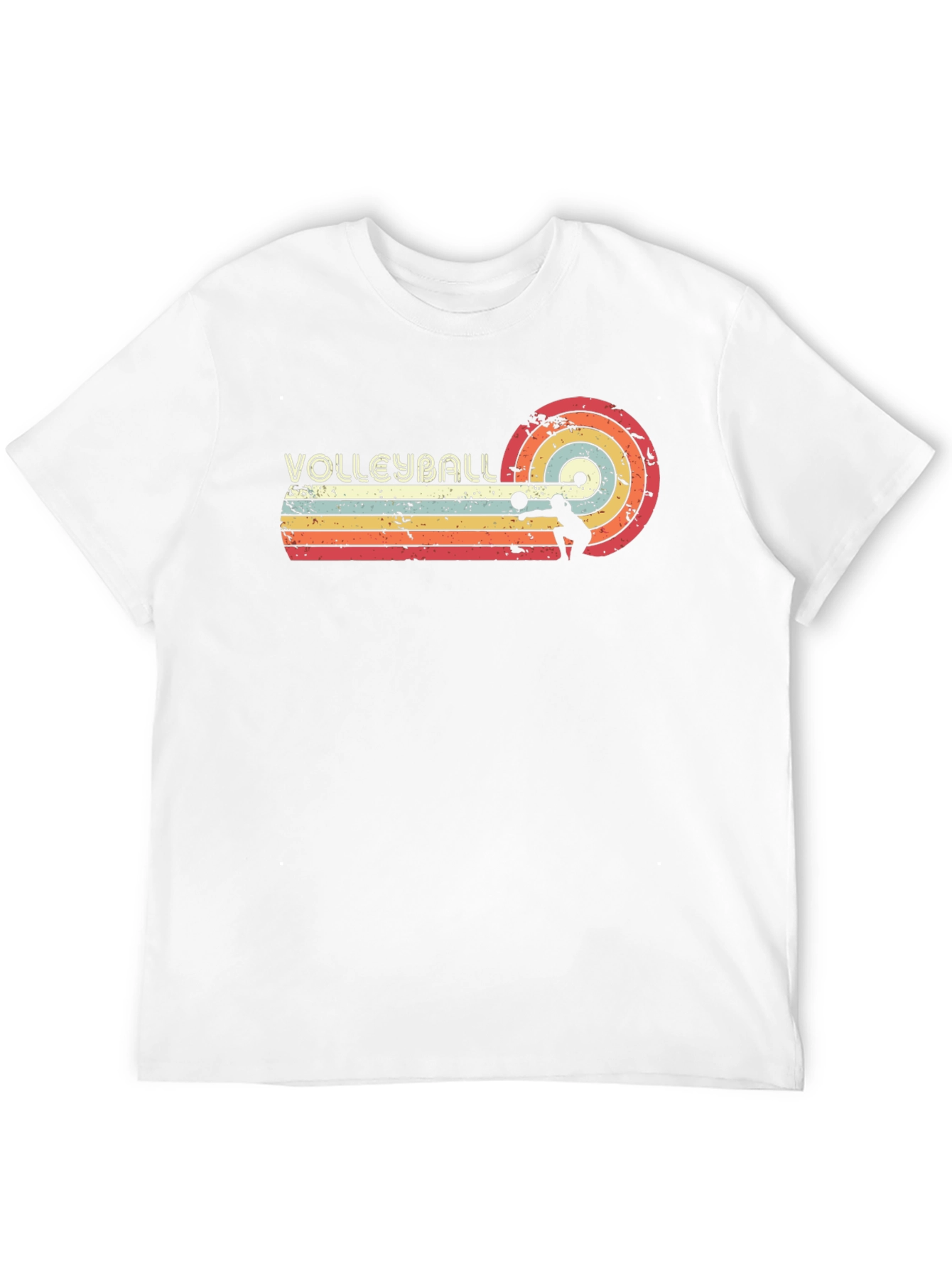 Retro Volleyball Graphic T-Shirt