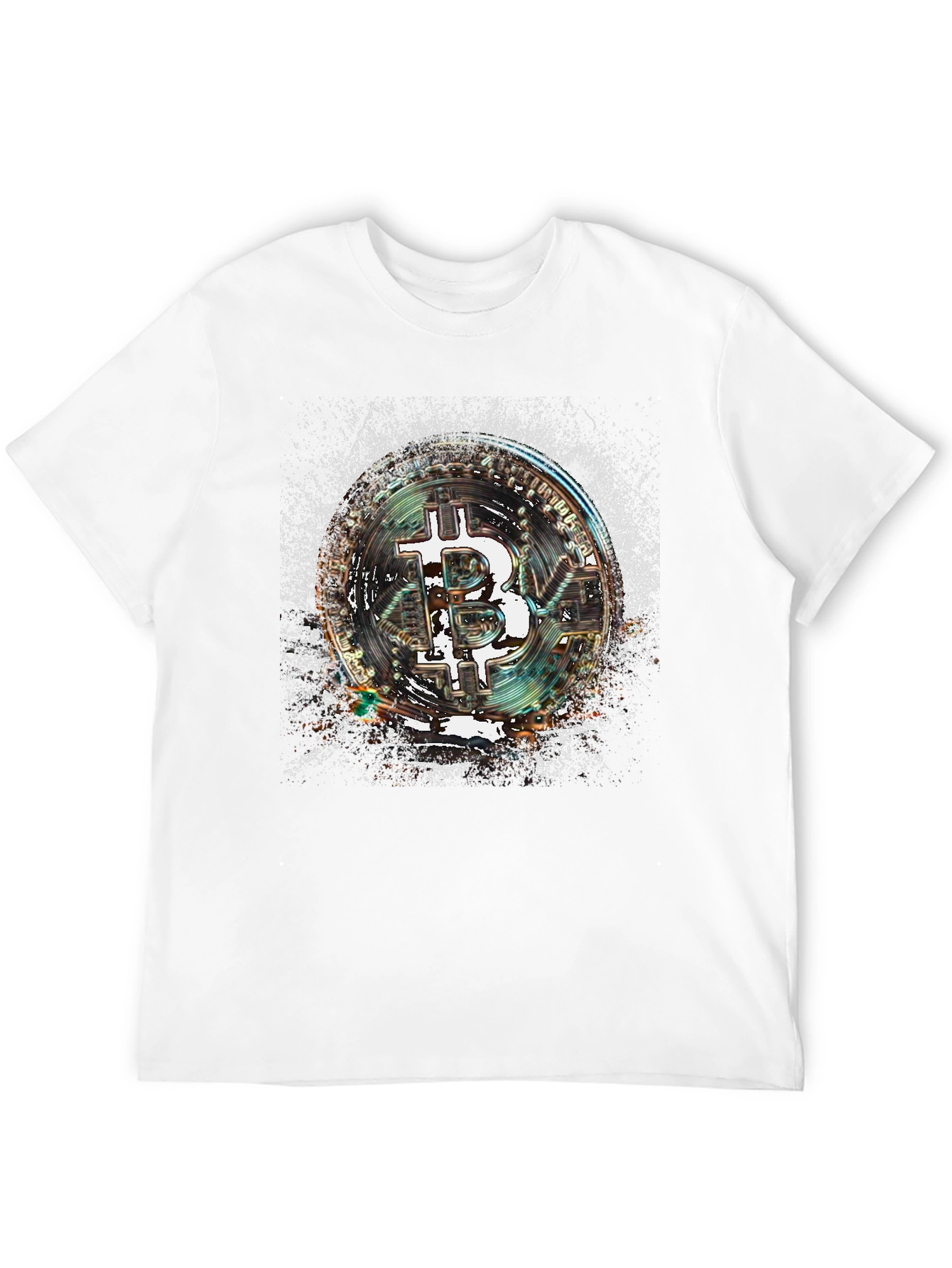 Bitcoin Cryptocurrency Graphic Tee