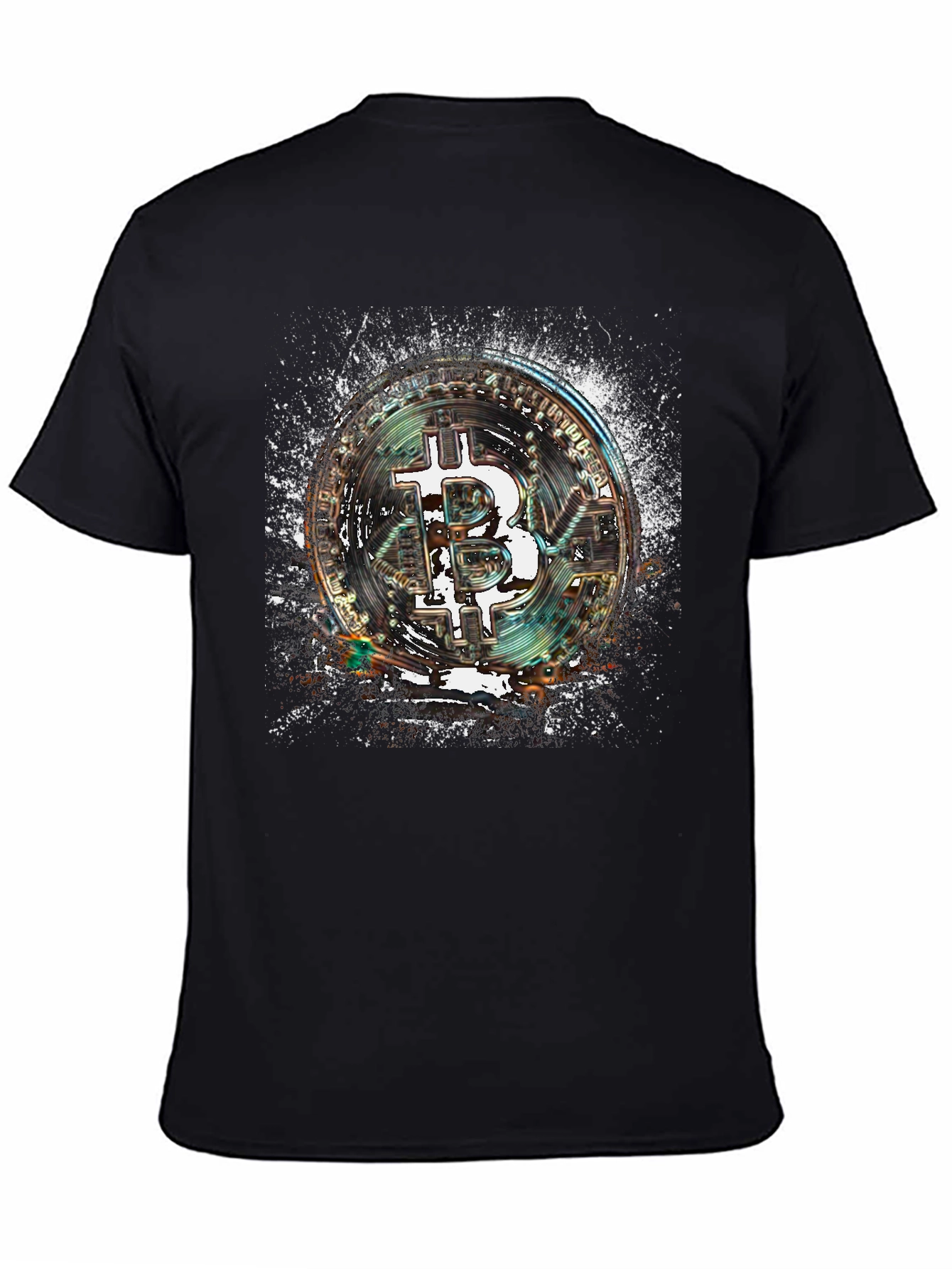 Bitcoin Cryptocurrency Graphic Tee