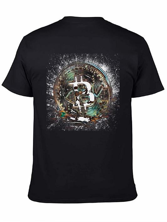 Bitcoin Cryptocurrency Graphic Tee