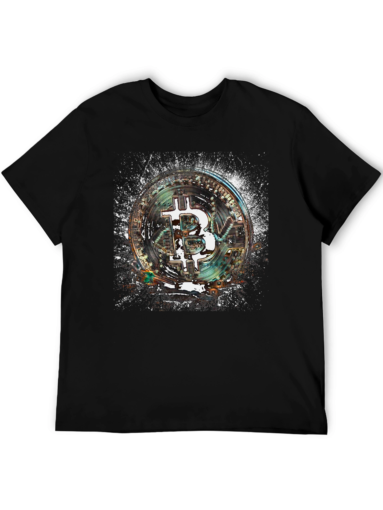 Bitcoin Cryptocurrency Graphic Tee