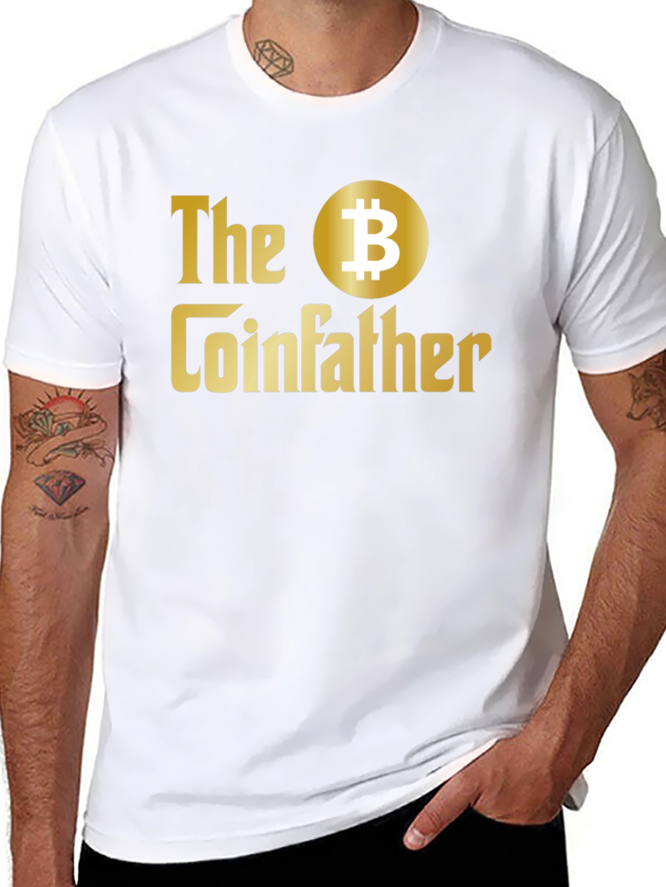 The Coinfather Bitcoin Graphic Tee