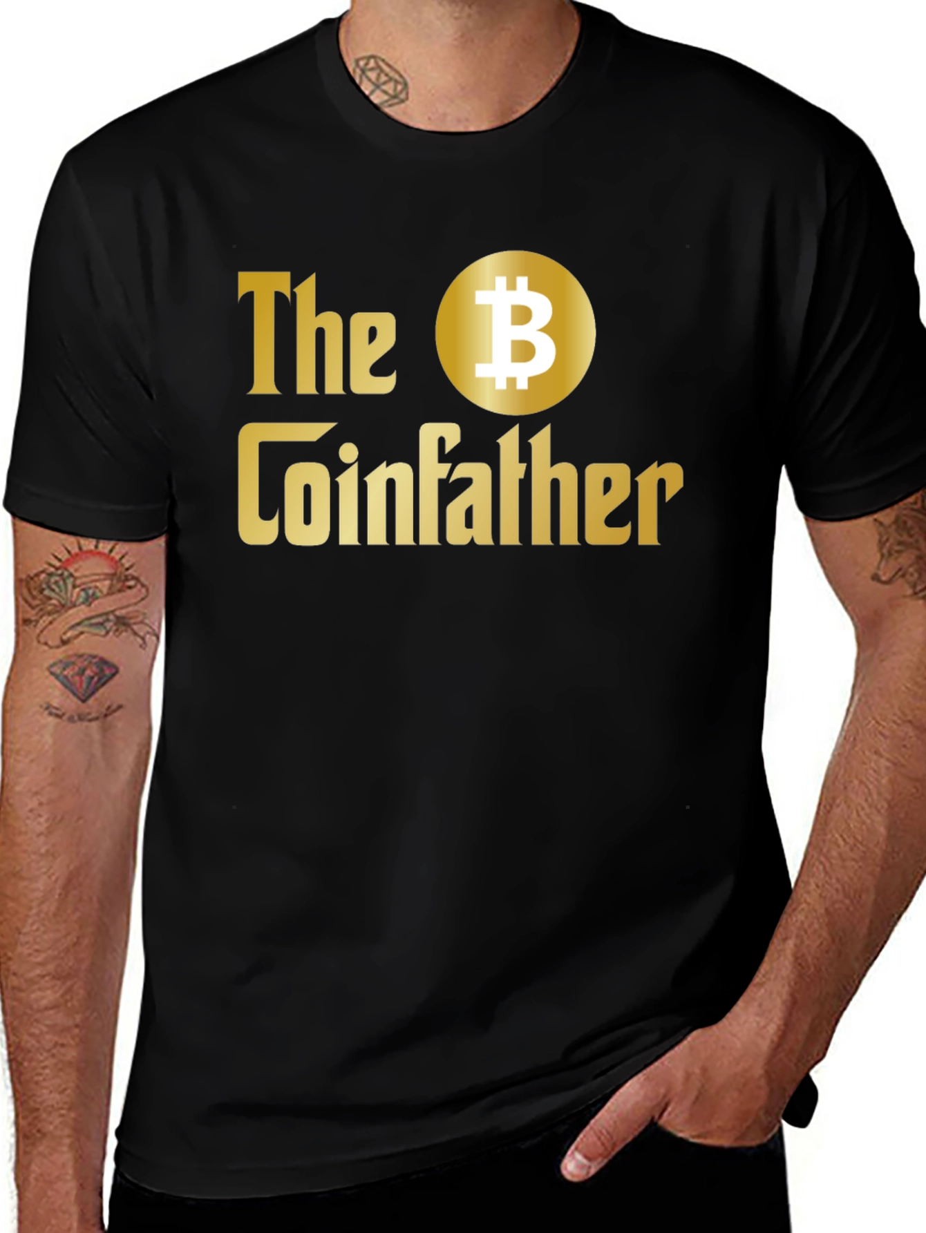 The Coinfather Bitcoin Graphic Tee