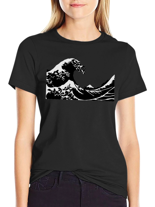 The Great Wave Tee - Stylish Graphic T-Shirt