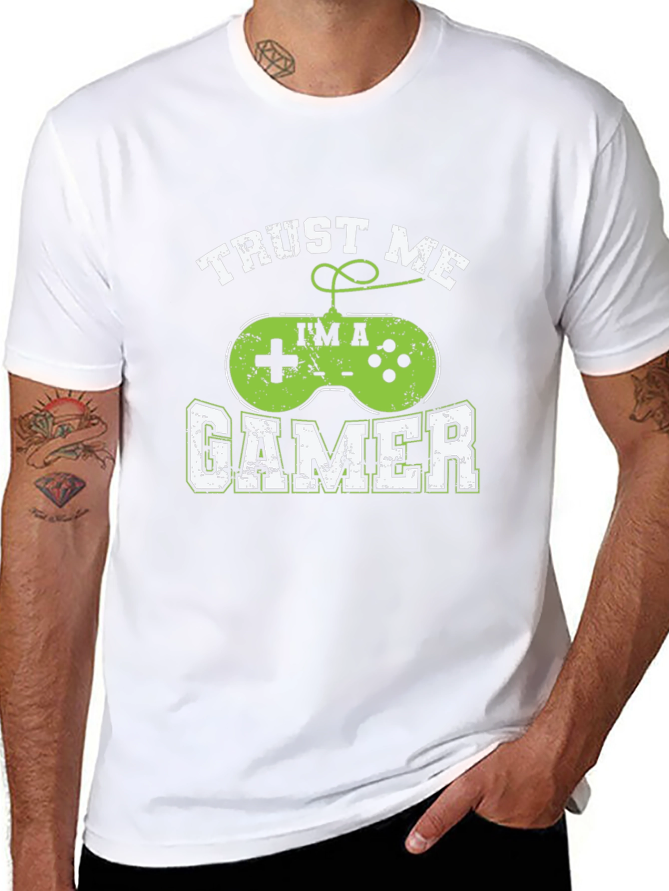 Trust Me Im A Gamer T-Shirt - Black
