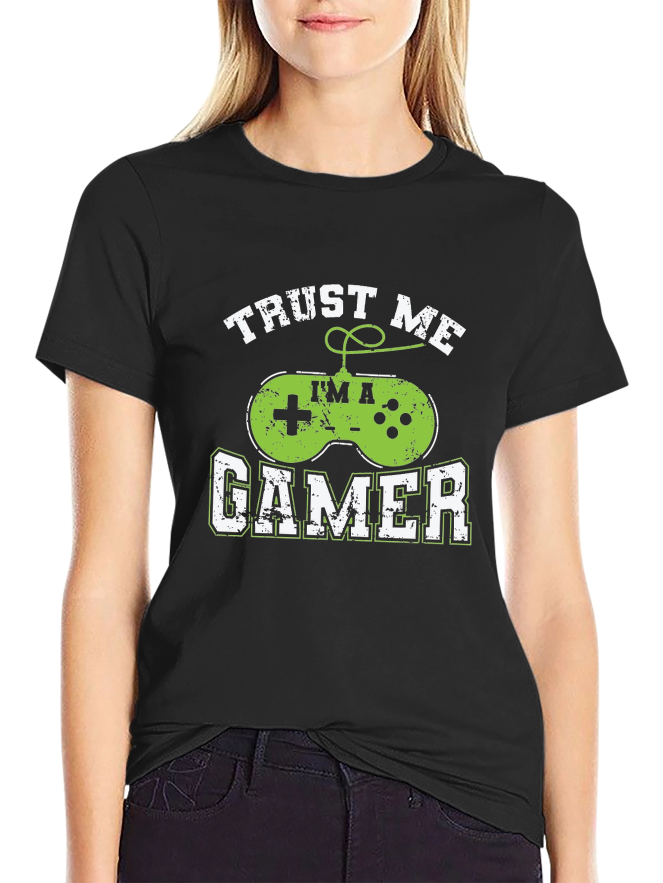 Trust Me Im A Gamer T-Shirt - Black