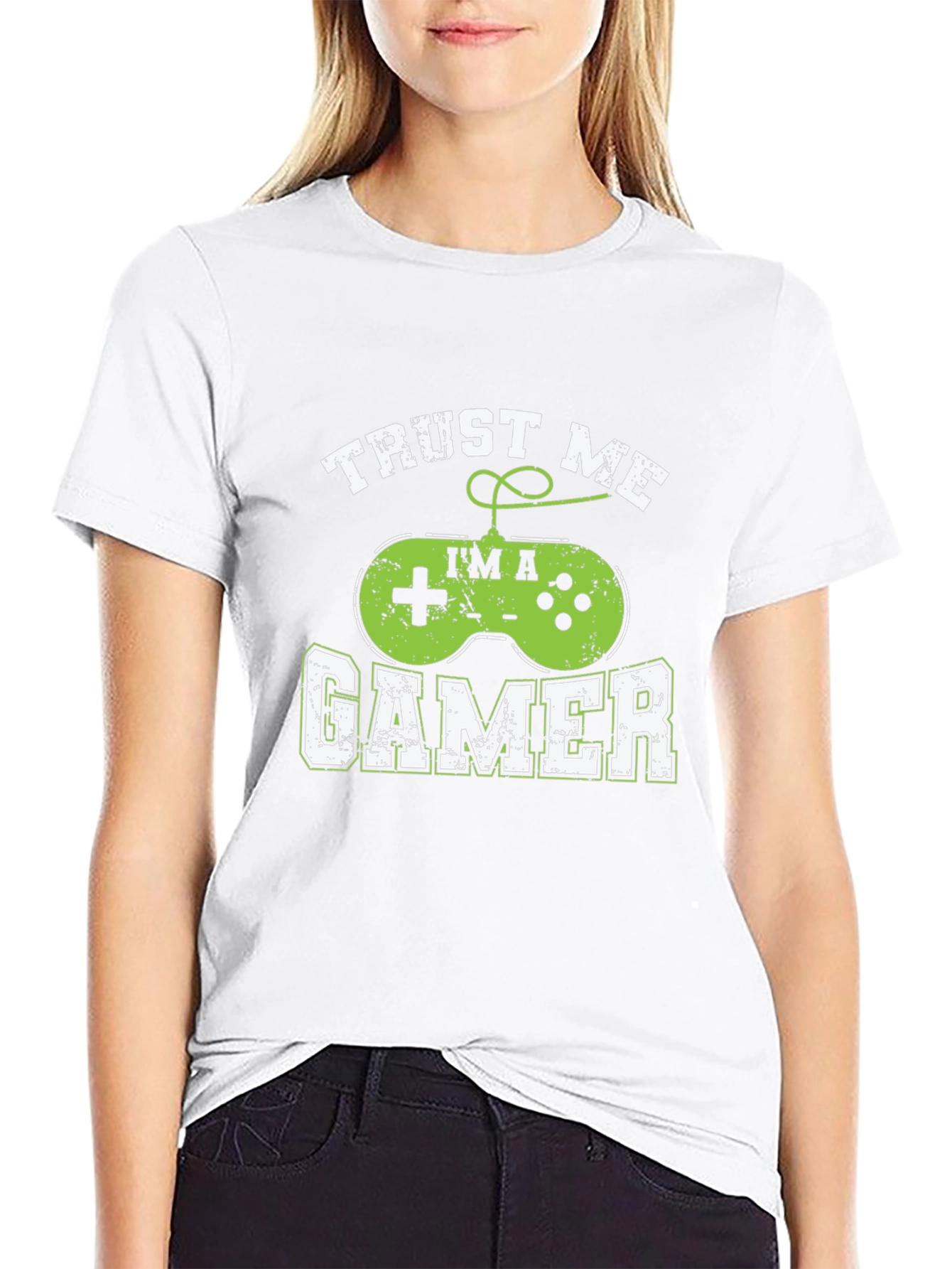 Trust Me Im A Gamer T-Shirt - Black
