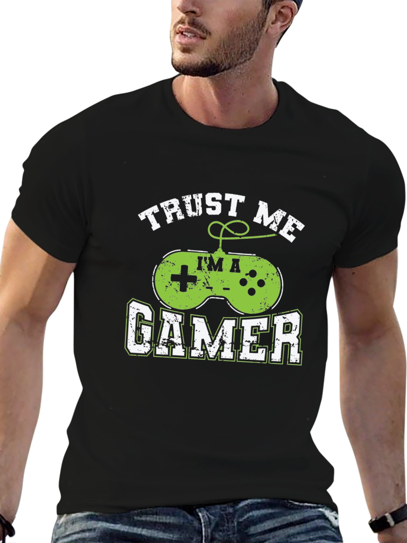 Trust Me Im A Gamer T-Shirt - Black