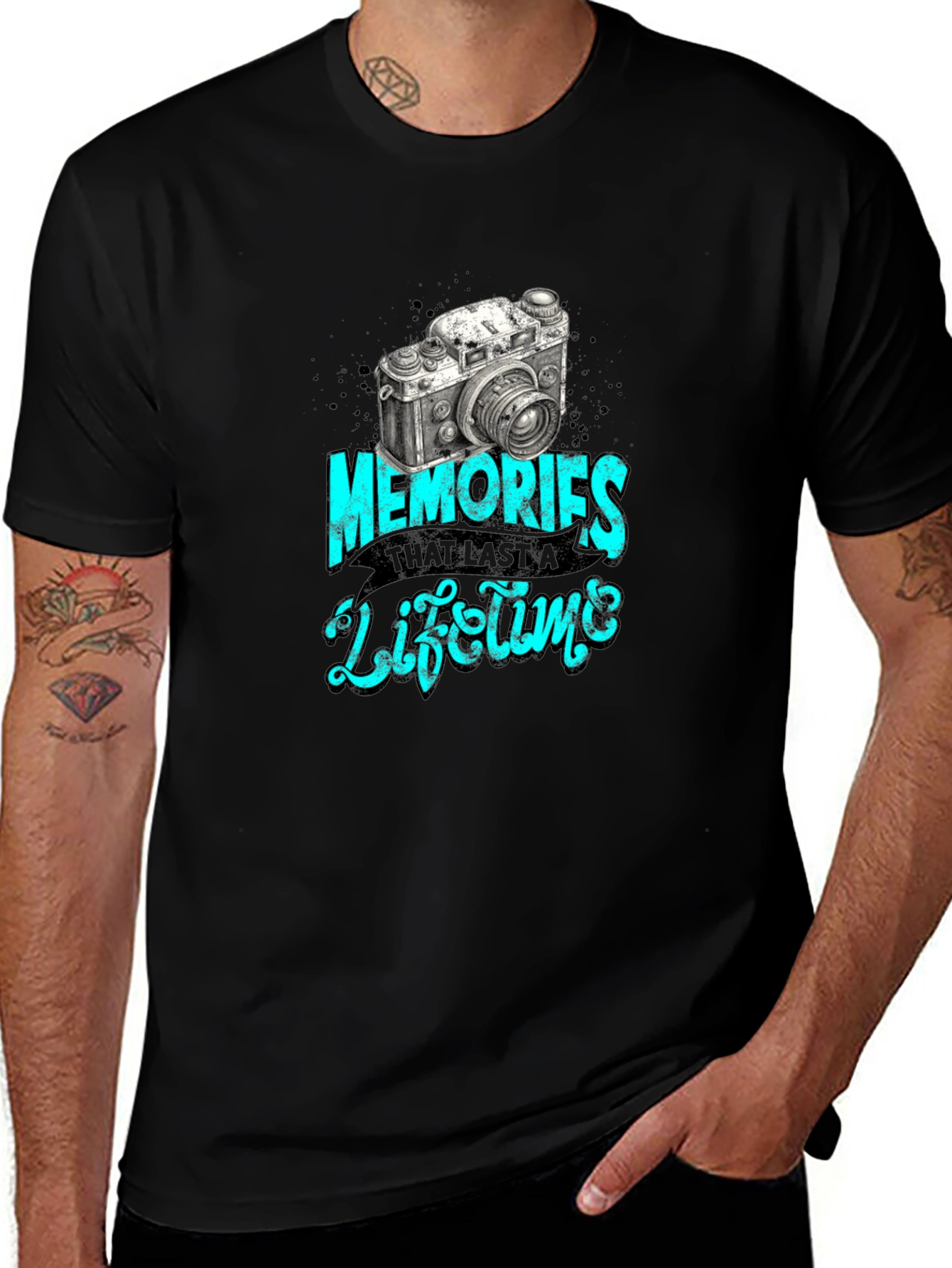 Memories That Last a Lifetime Camera T-Shirt