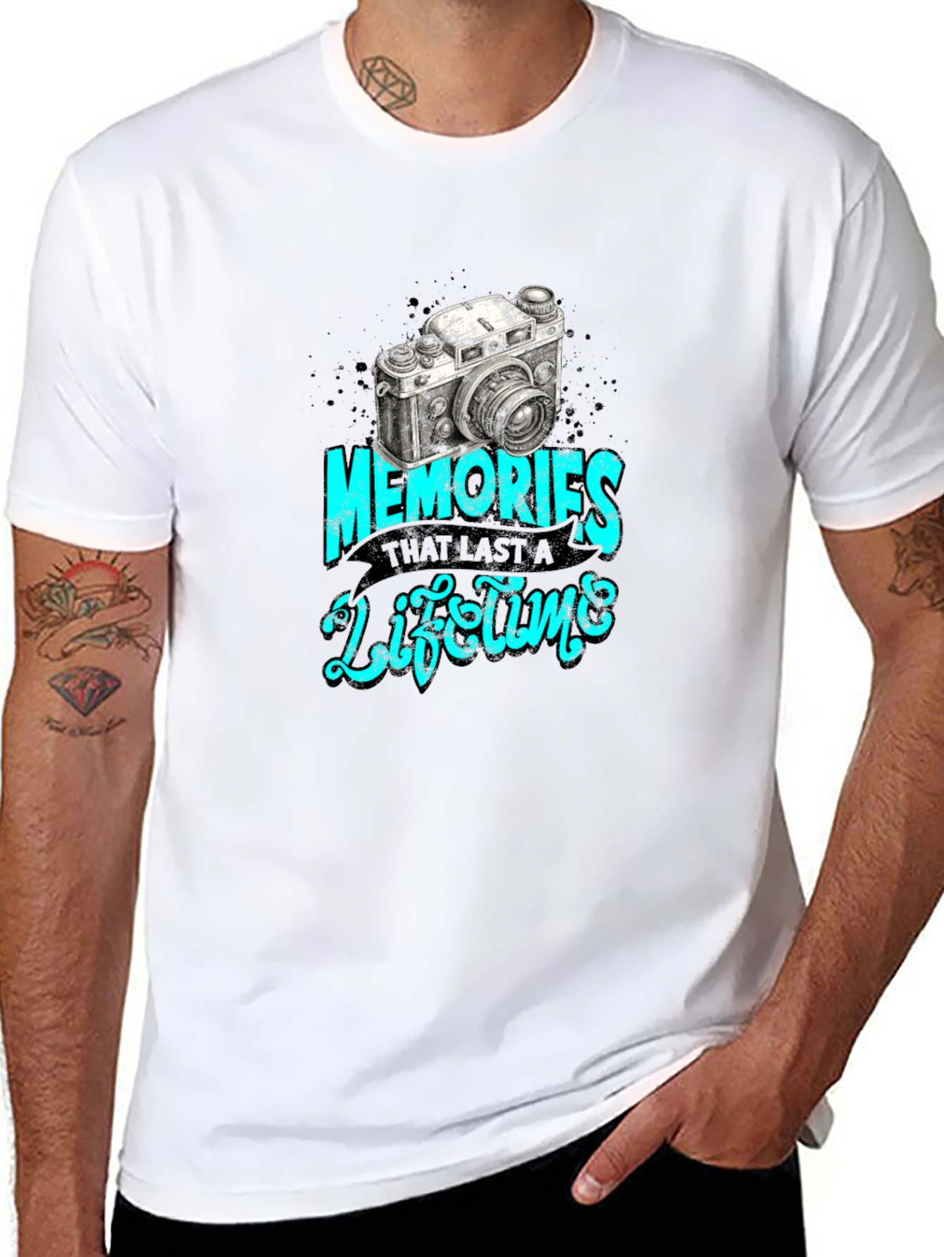 Memories That Last a Lifetime Camera T-Shirt