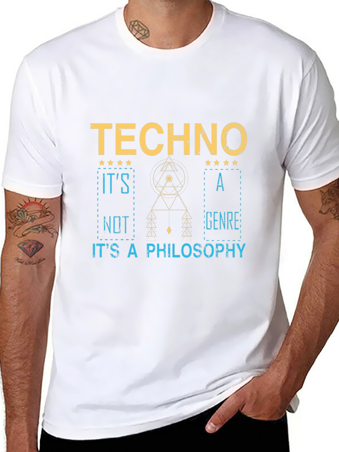 Techno Philosophy Graphic Tee