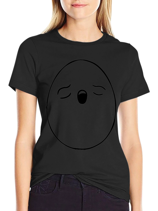 Funny Egg Face Graphic T-Shirt - Unisex