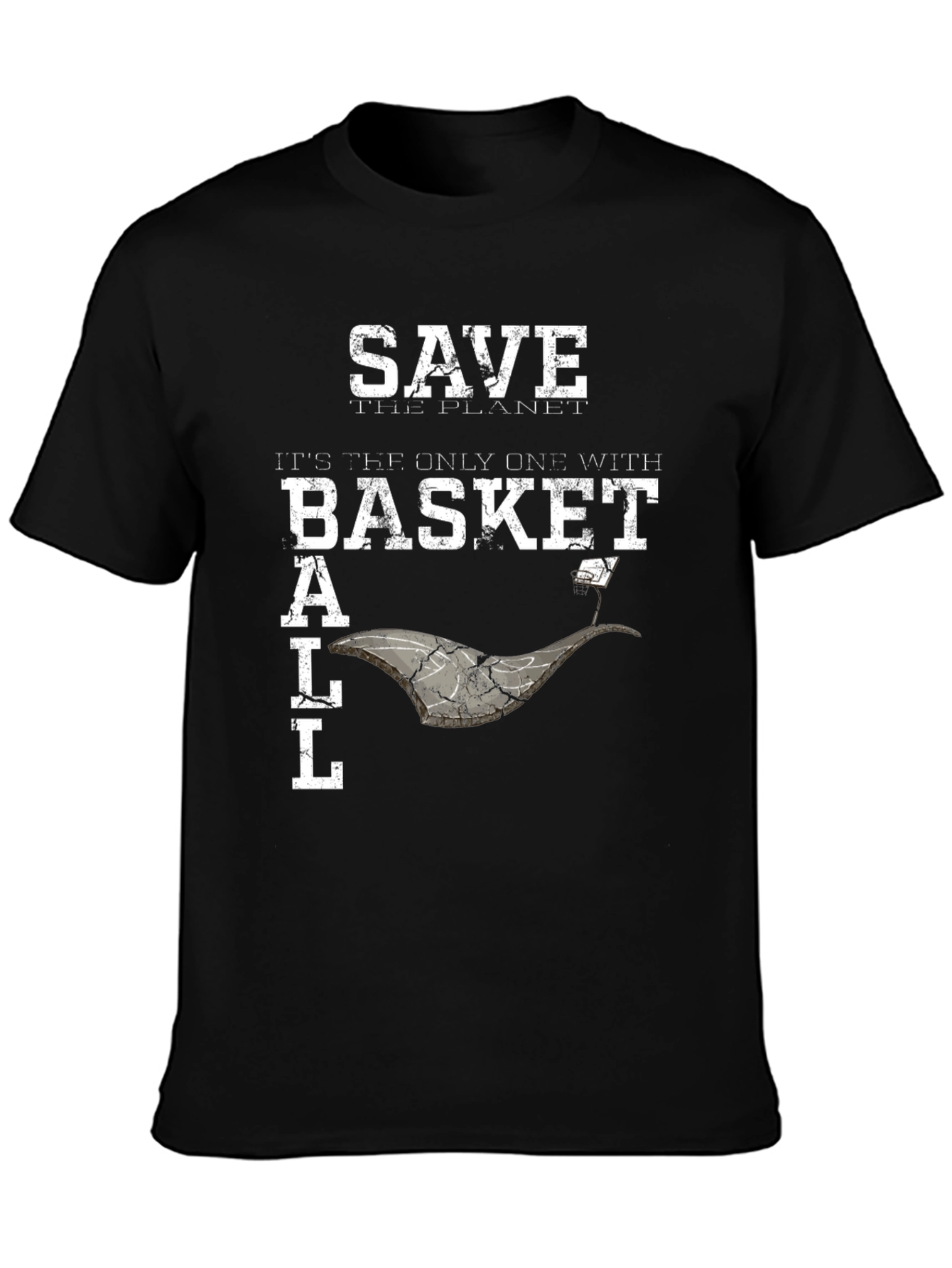 Save the Planet Basketball Graphic Tee