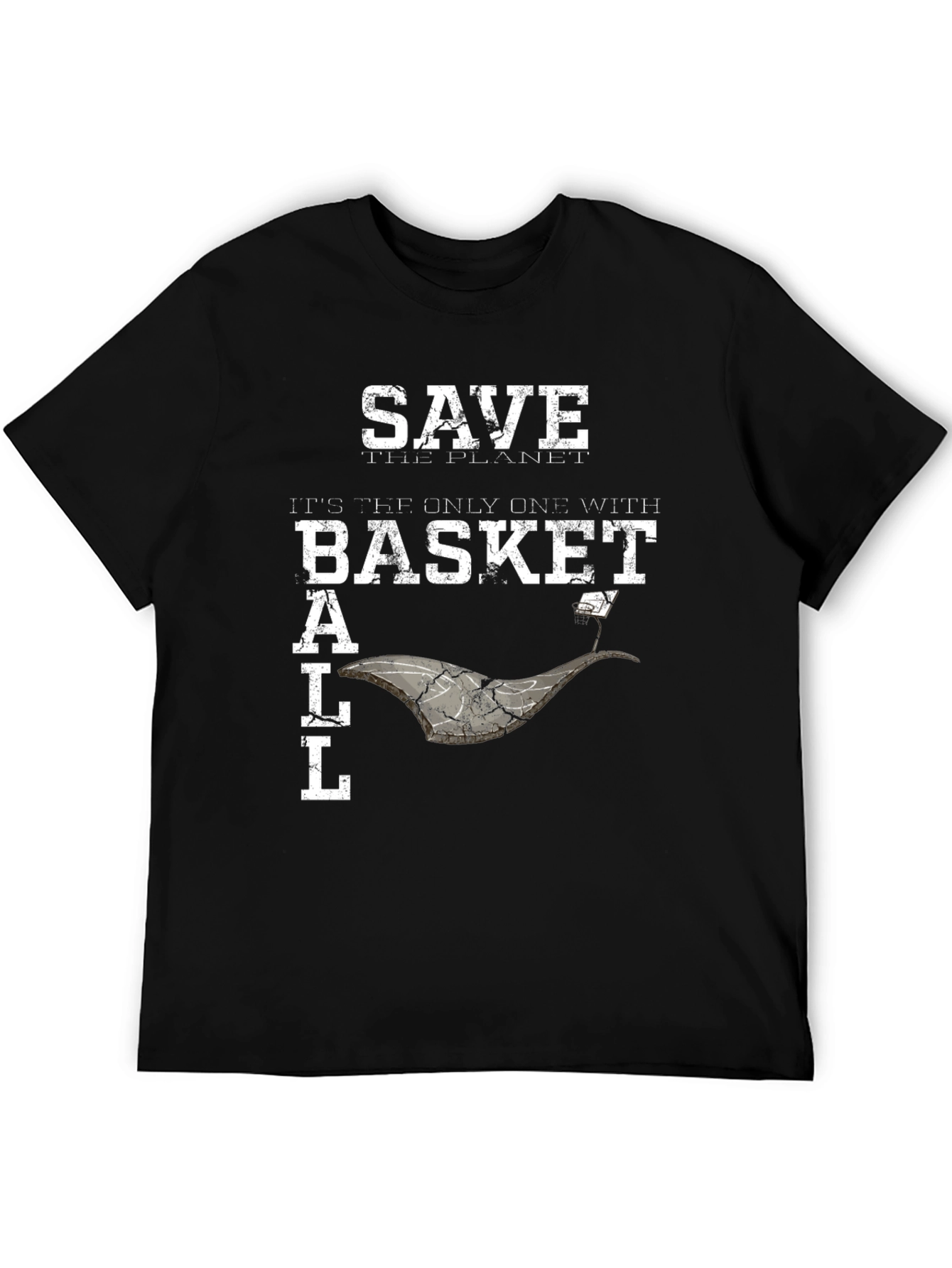 Save the Planet Basketball Graphic Tee
