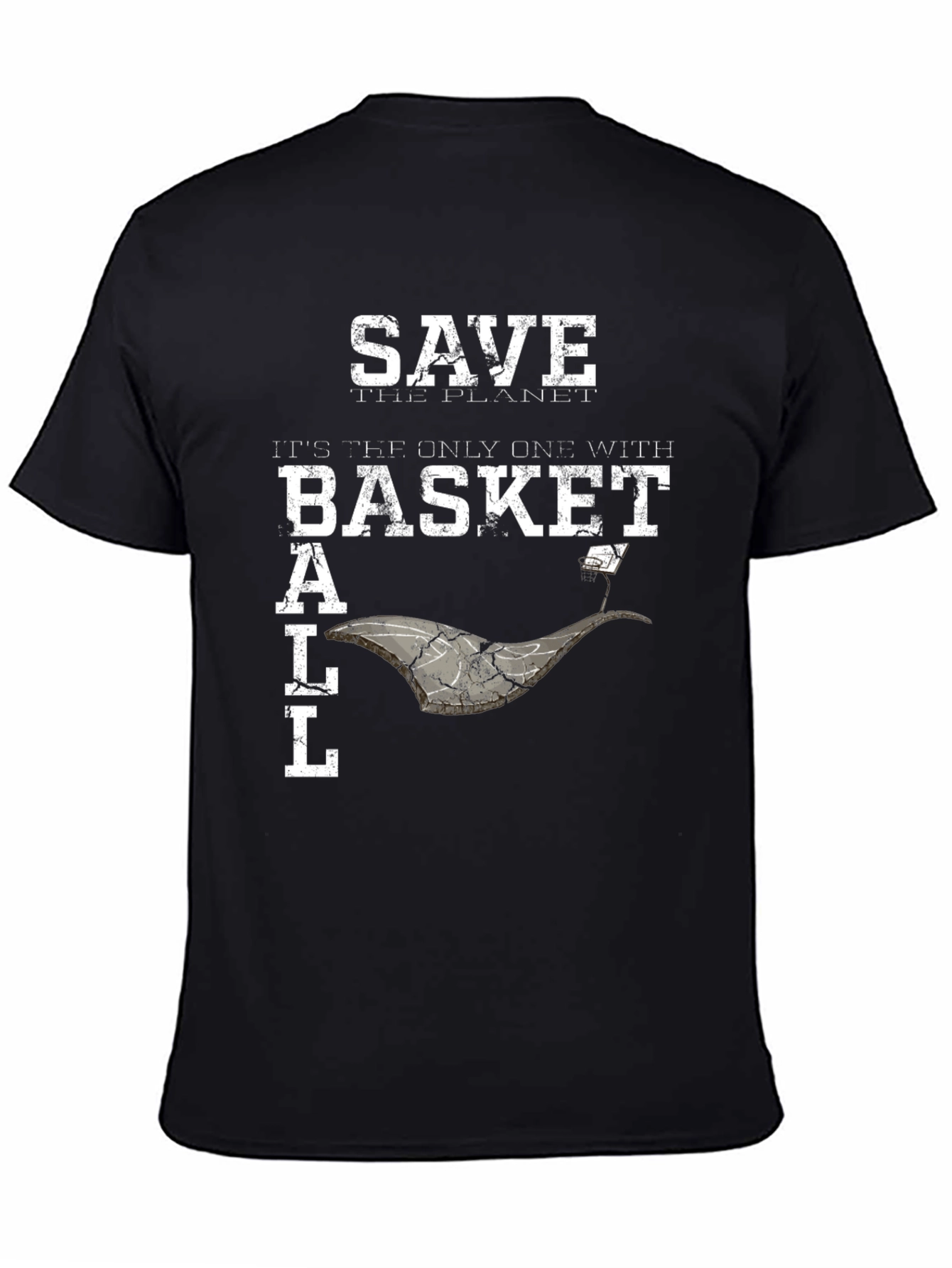 Save the Planet Basketball Graphic Tee