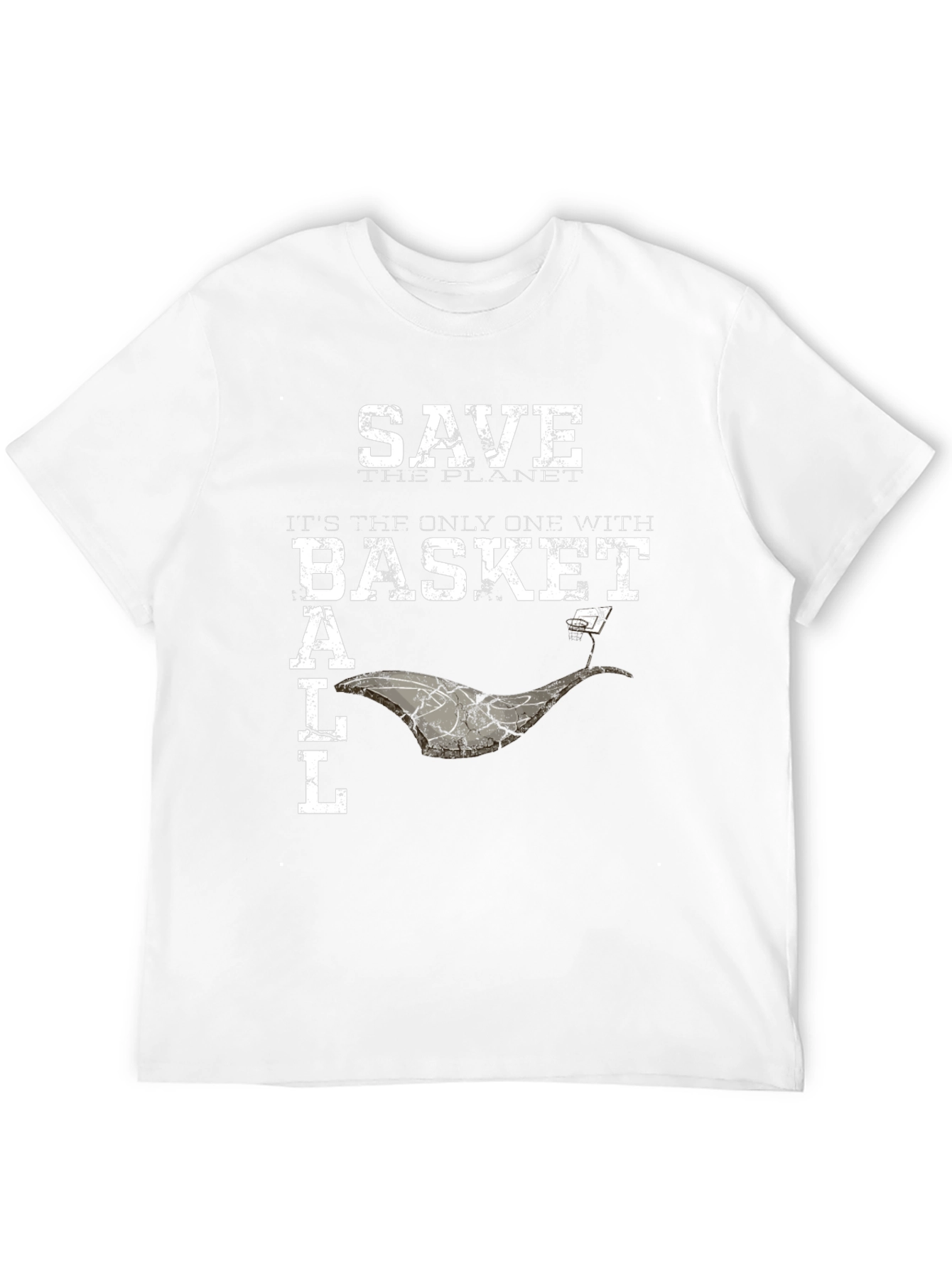 Save the Planet Basketball Graphic Tee