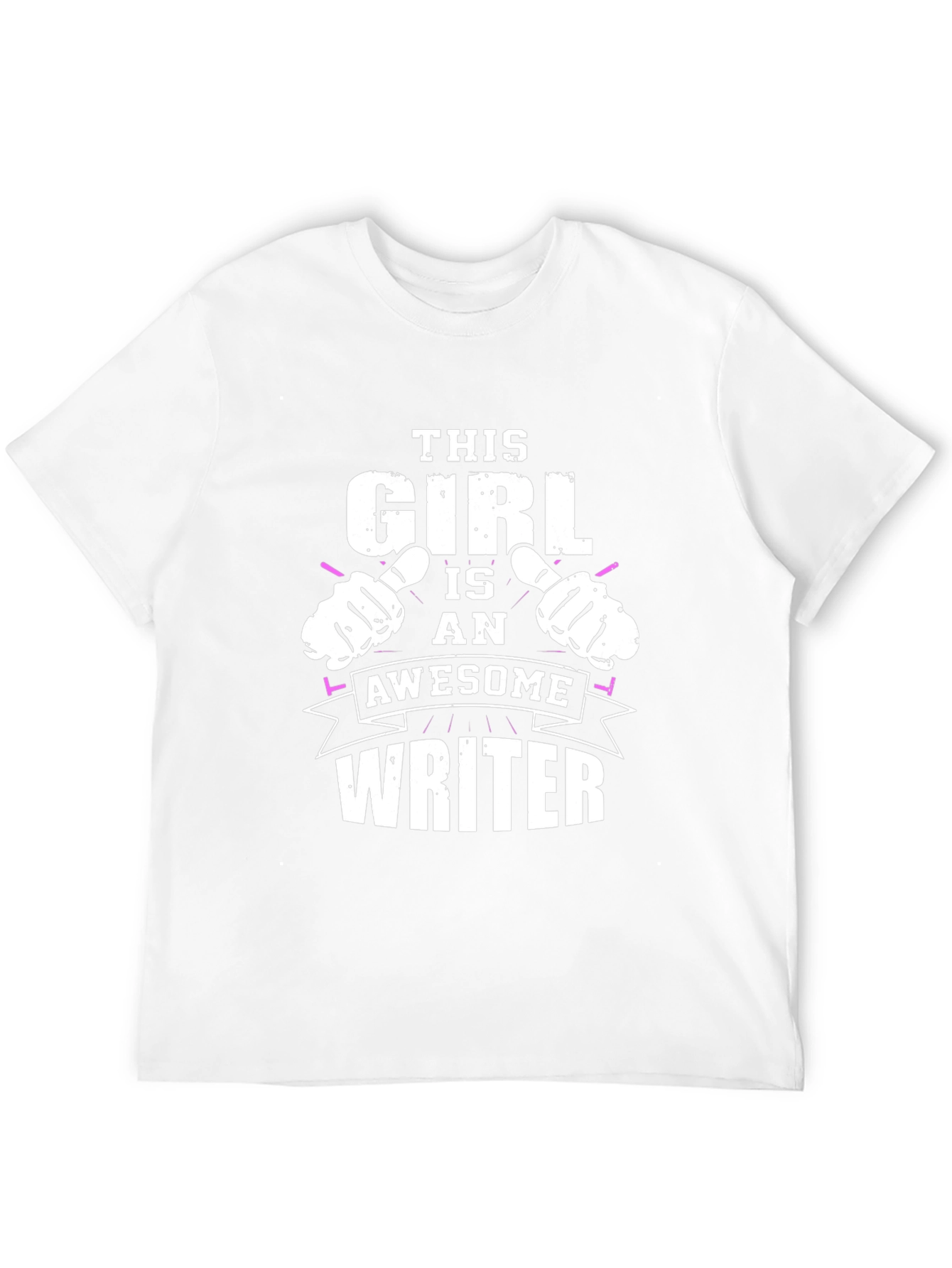 Awesome Writer T-Shirt - Black Graphic Tee
