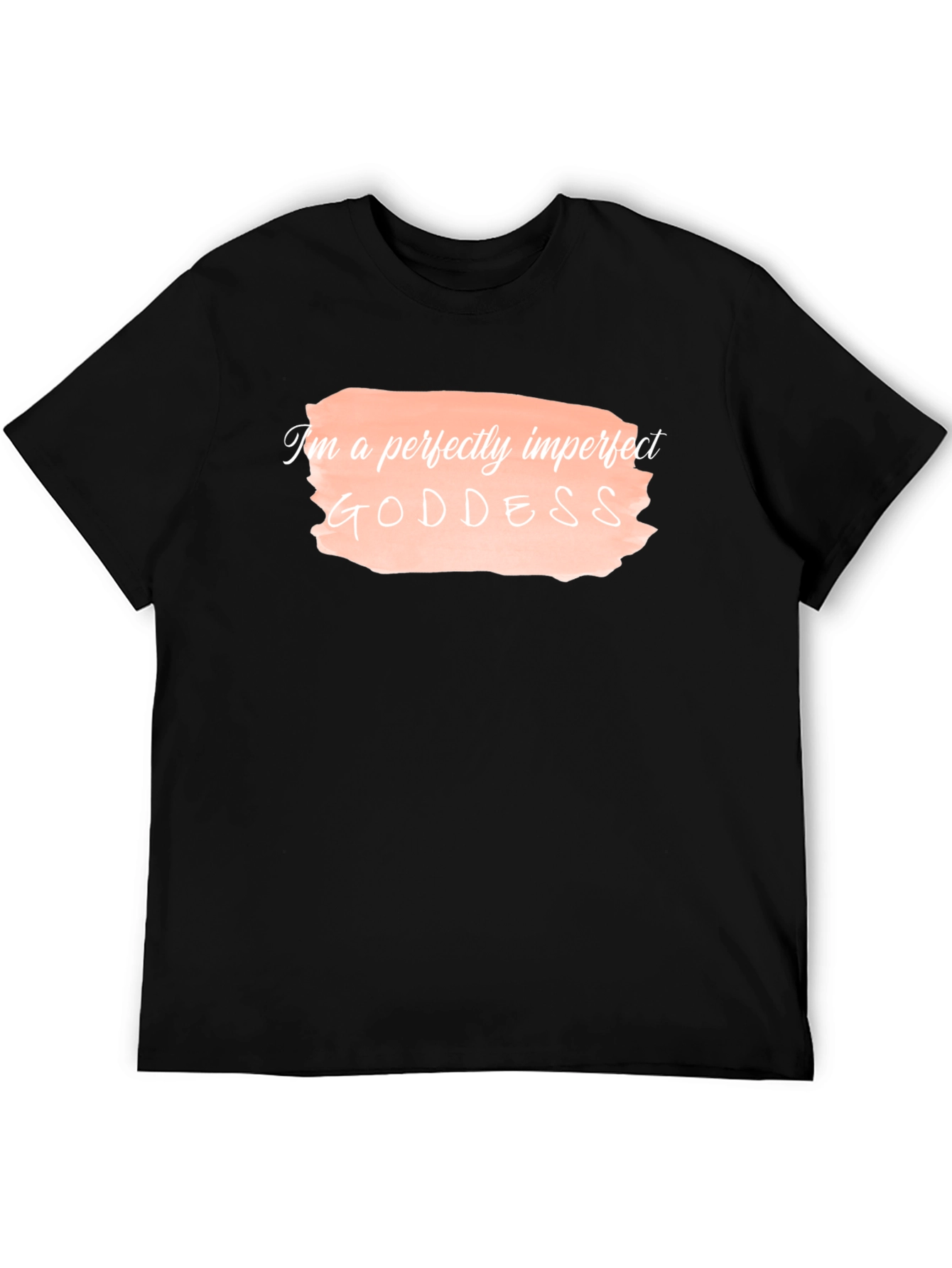 Imperfect Goddess Graphic Tee - Black T-Shirt