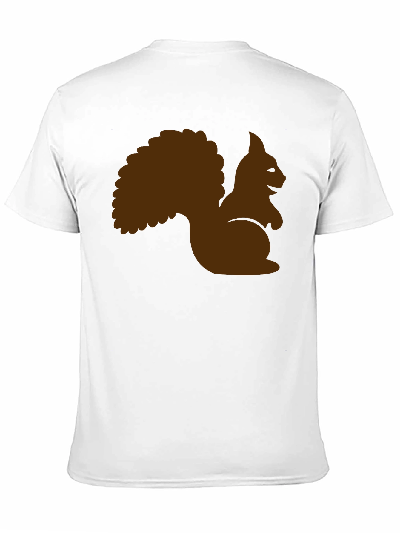 Squirrel Graphic Tee - Black Cotton T-Shirt