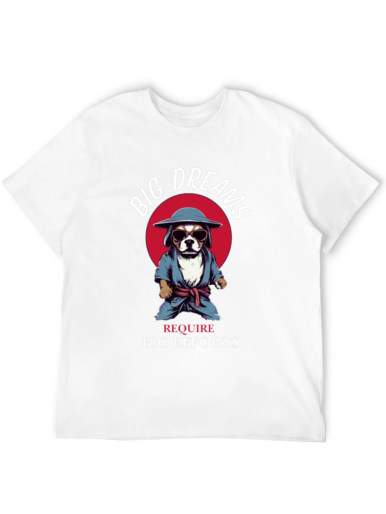Big Dreams Dog Graphic T-Shirt