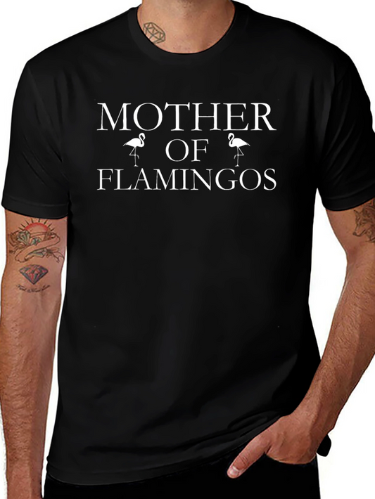 Mother of Flamingos Graphic Tee