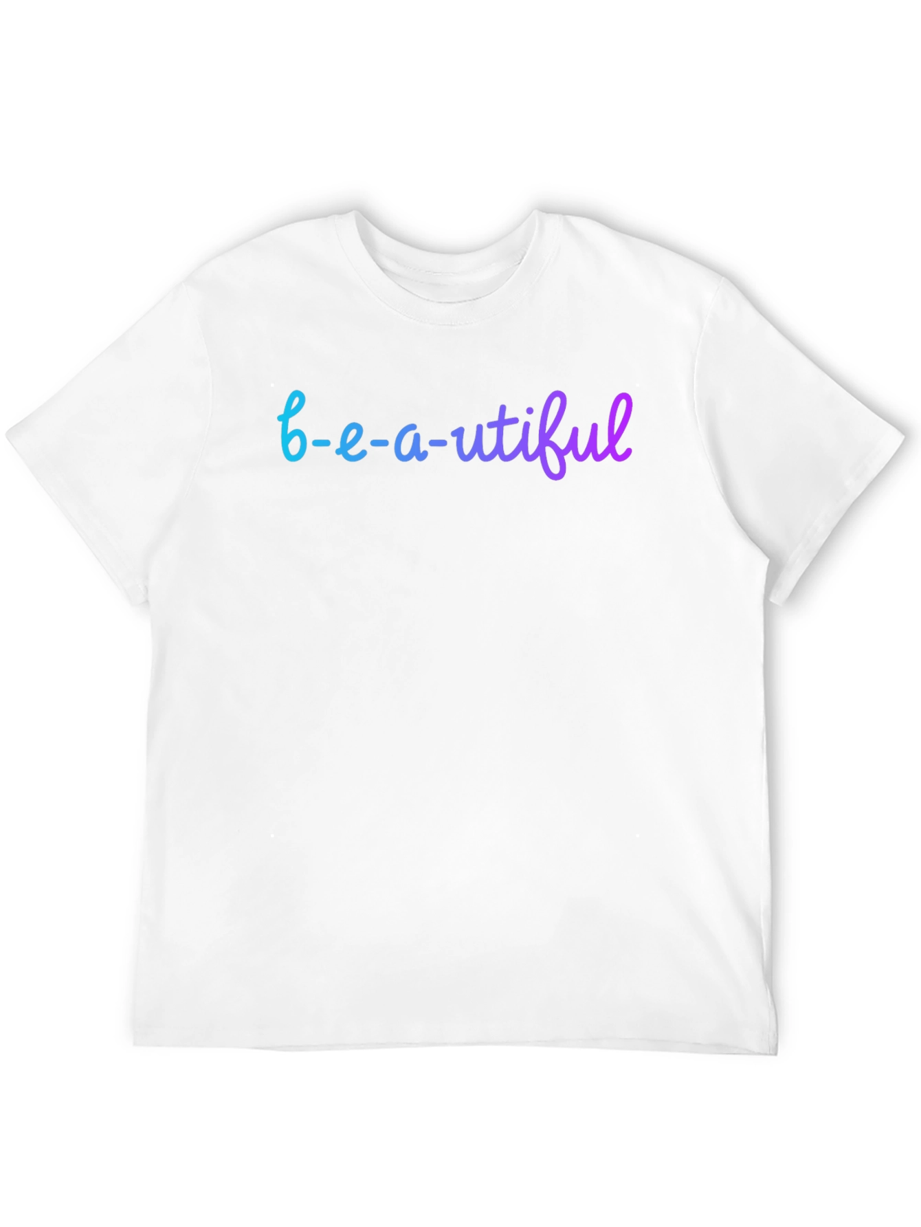 Beautiful Gradient Graphic Tee - Stylish Casual Wear