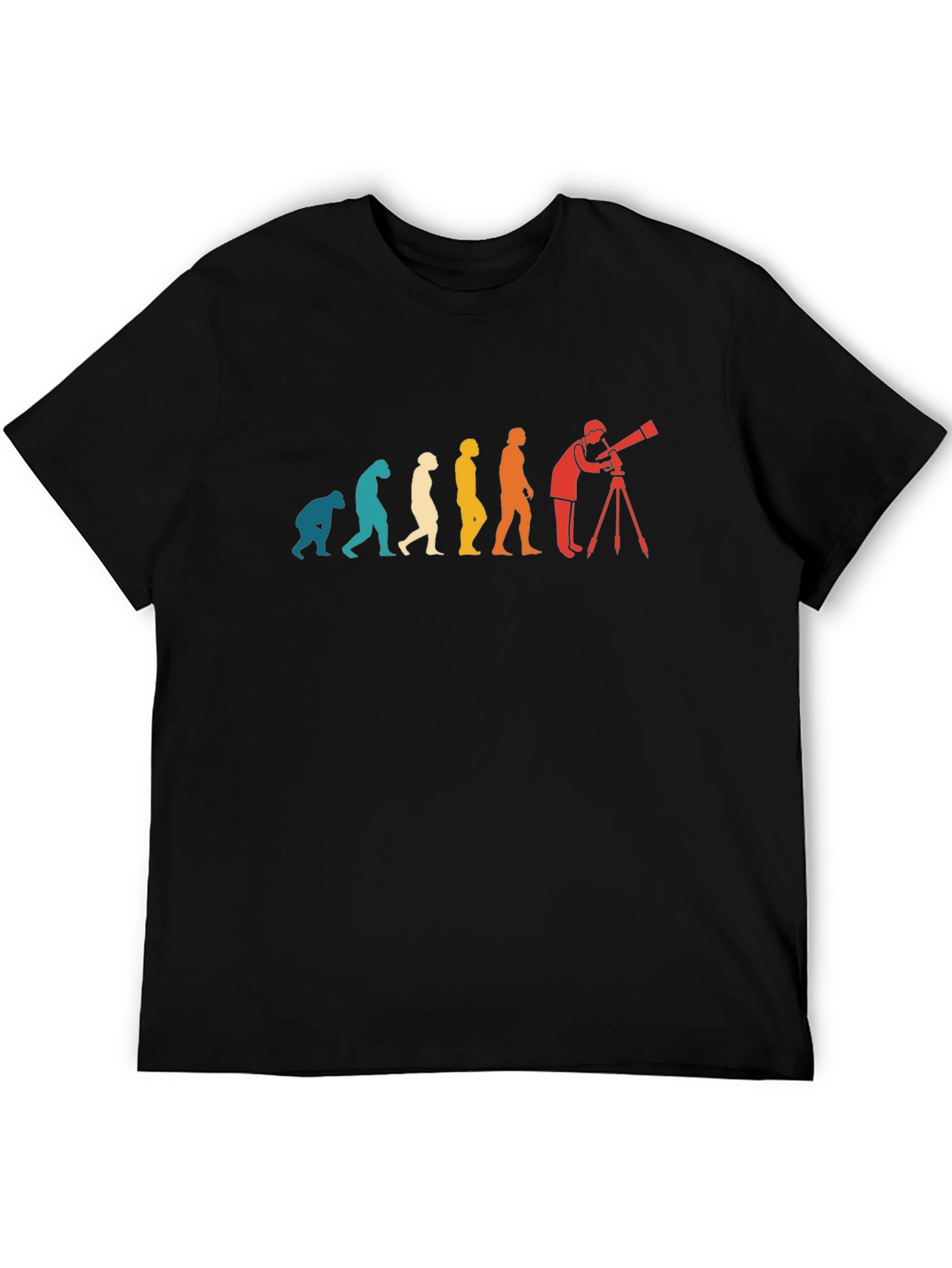 Astronomy Evolution T-Shirt - Stargazer Tee