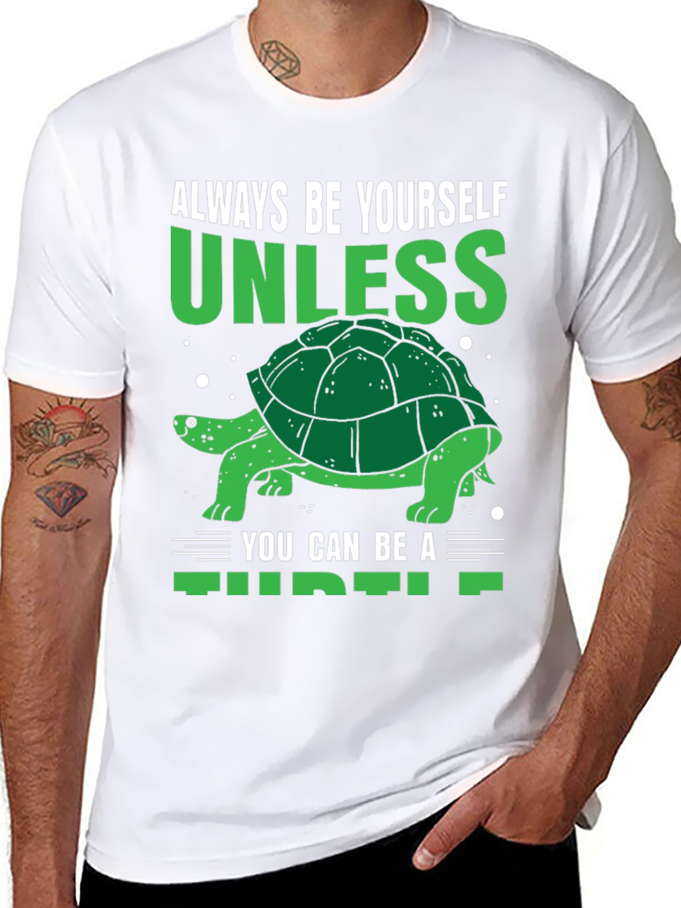 Funny Turtle T-Shirt - Always Be Yourself