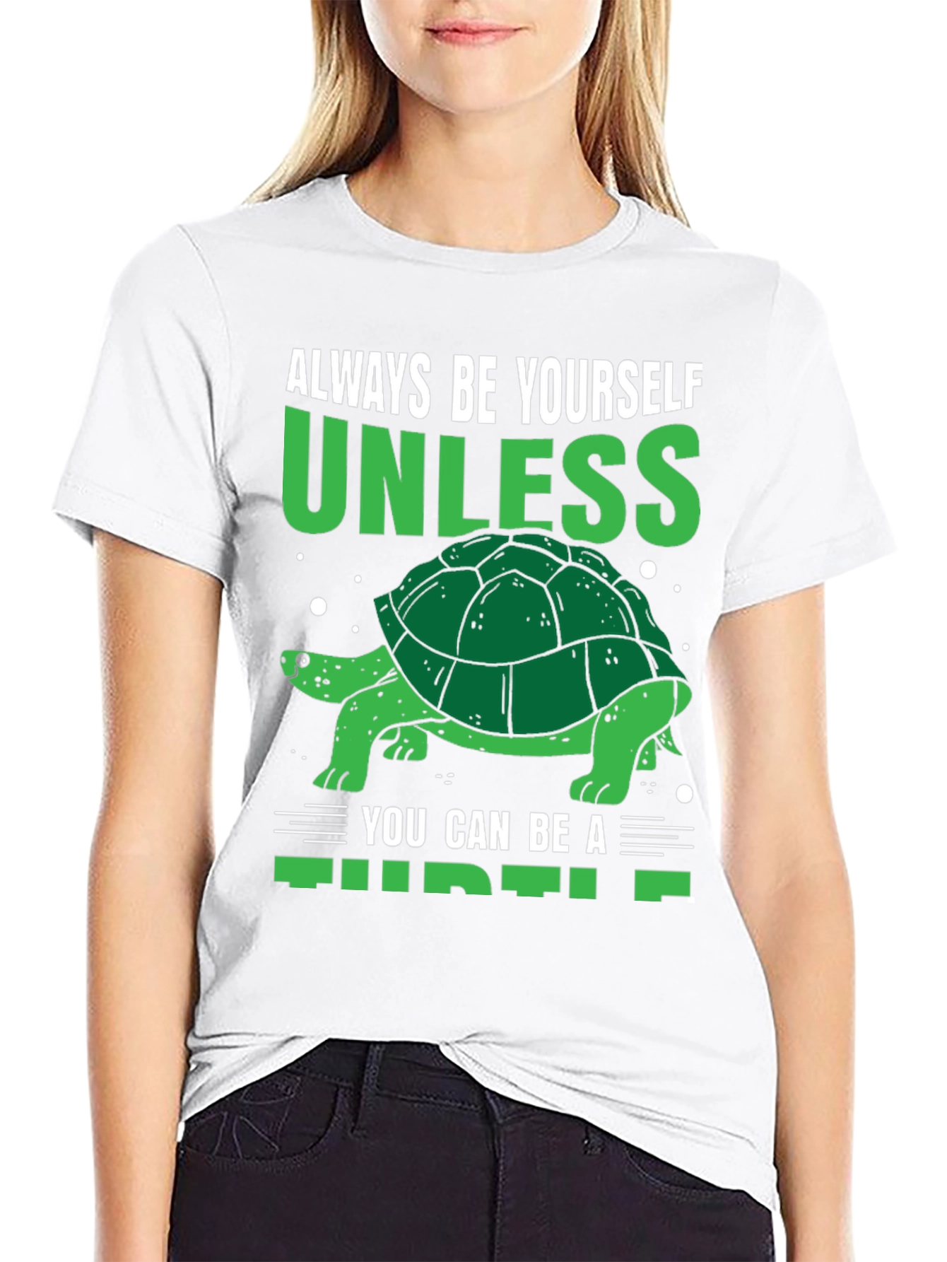 Funny Turtle T-Shirt - Always Be Yourself
