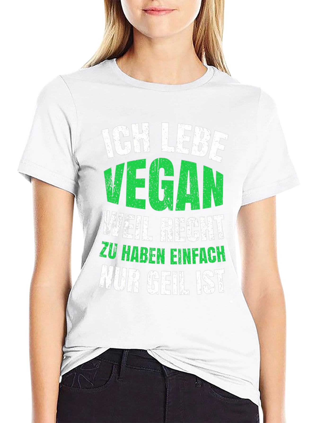 Ich Liebe Vegan T-Shirt - Vegan Lifestyle Tee