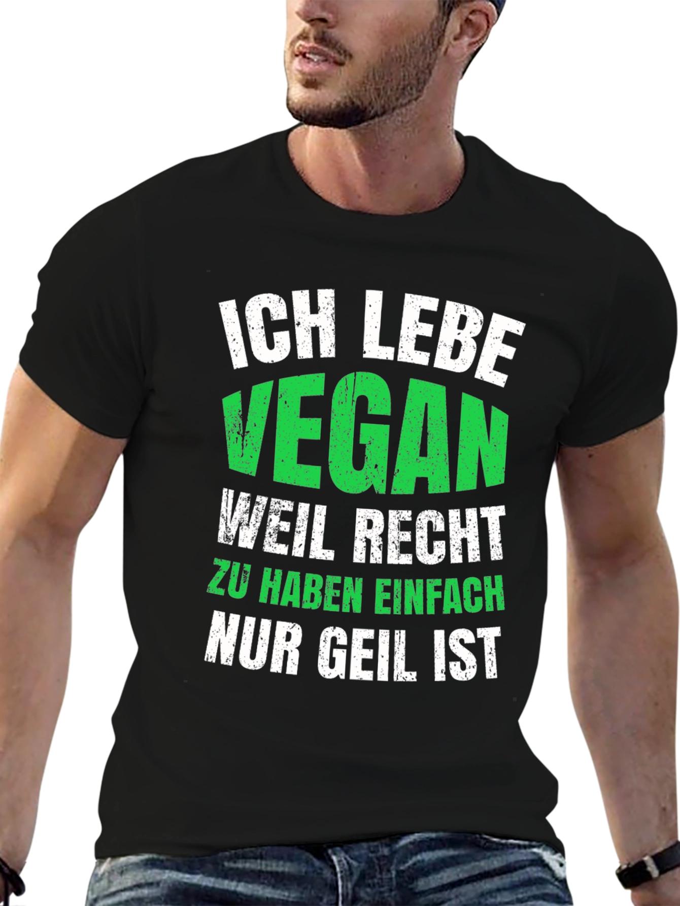 Ich Liebe Vegan T-Shirt - Vegan Lifestyle Tee