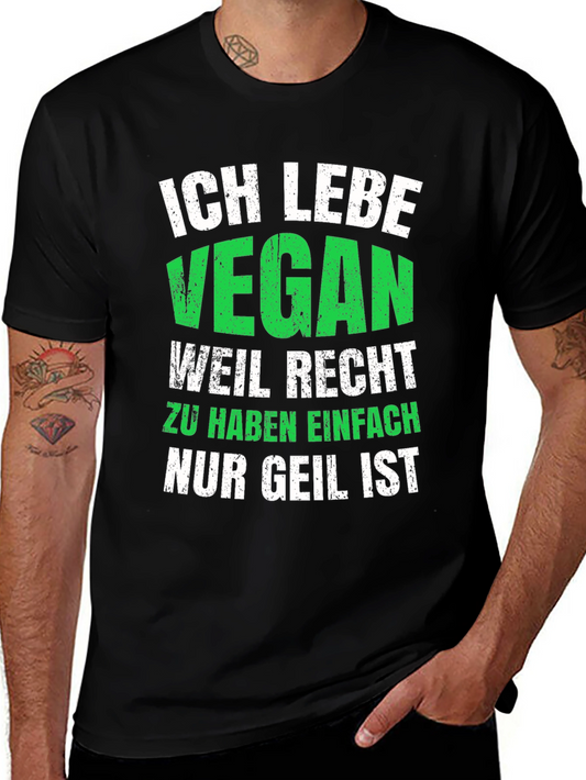 Ich Liebe Vegan T-Shirt - Vegan Lifestyle Tee