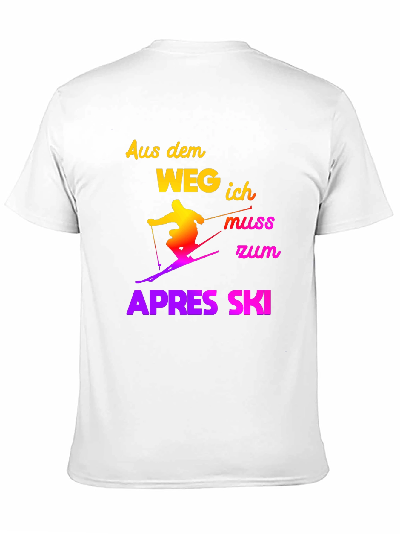 Apres Ski T-Shirt Skiing Humor Tee