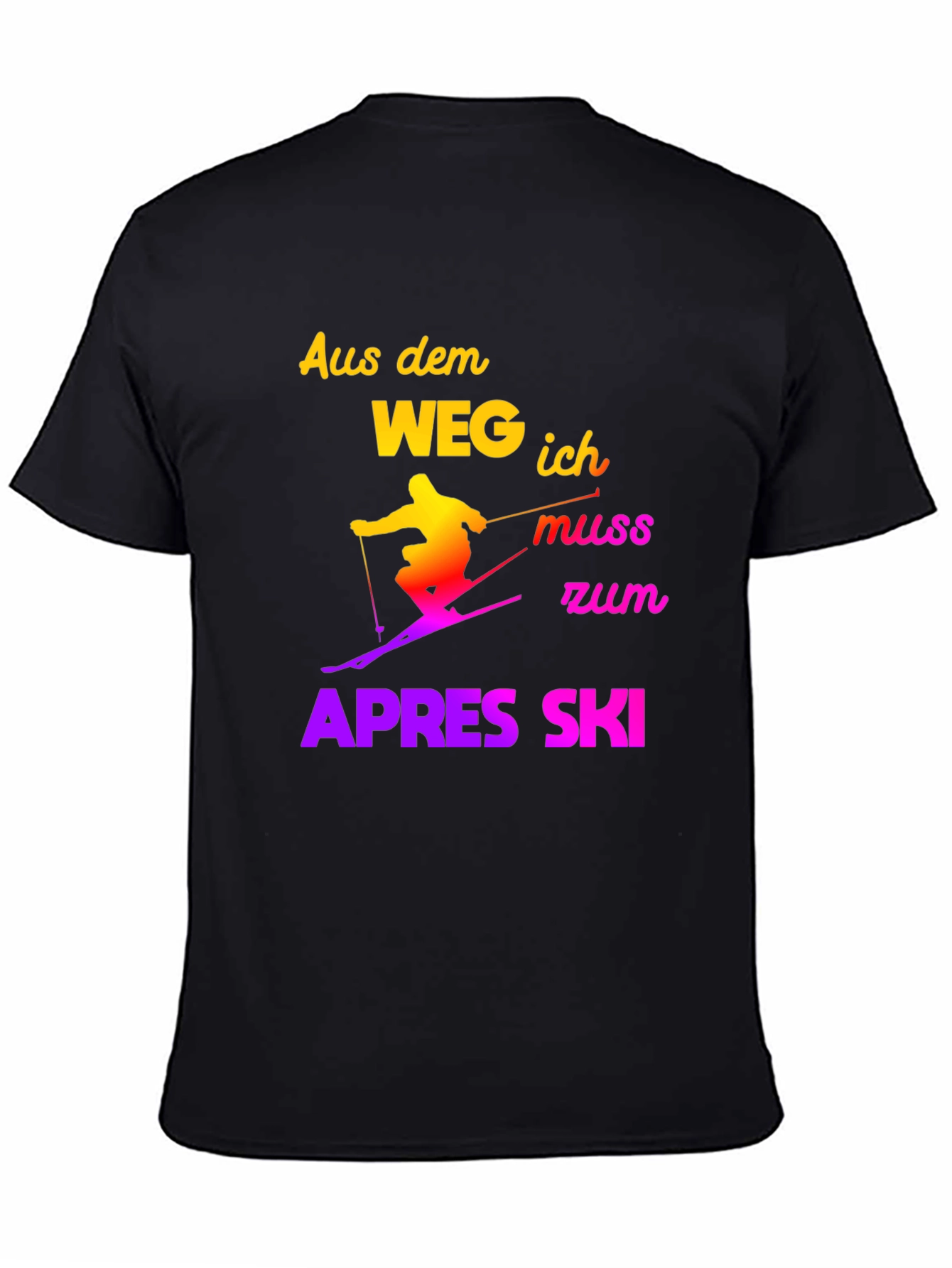 Apres Ski T-Shirt Skiing Humor Tee