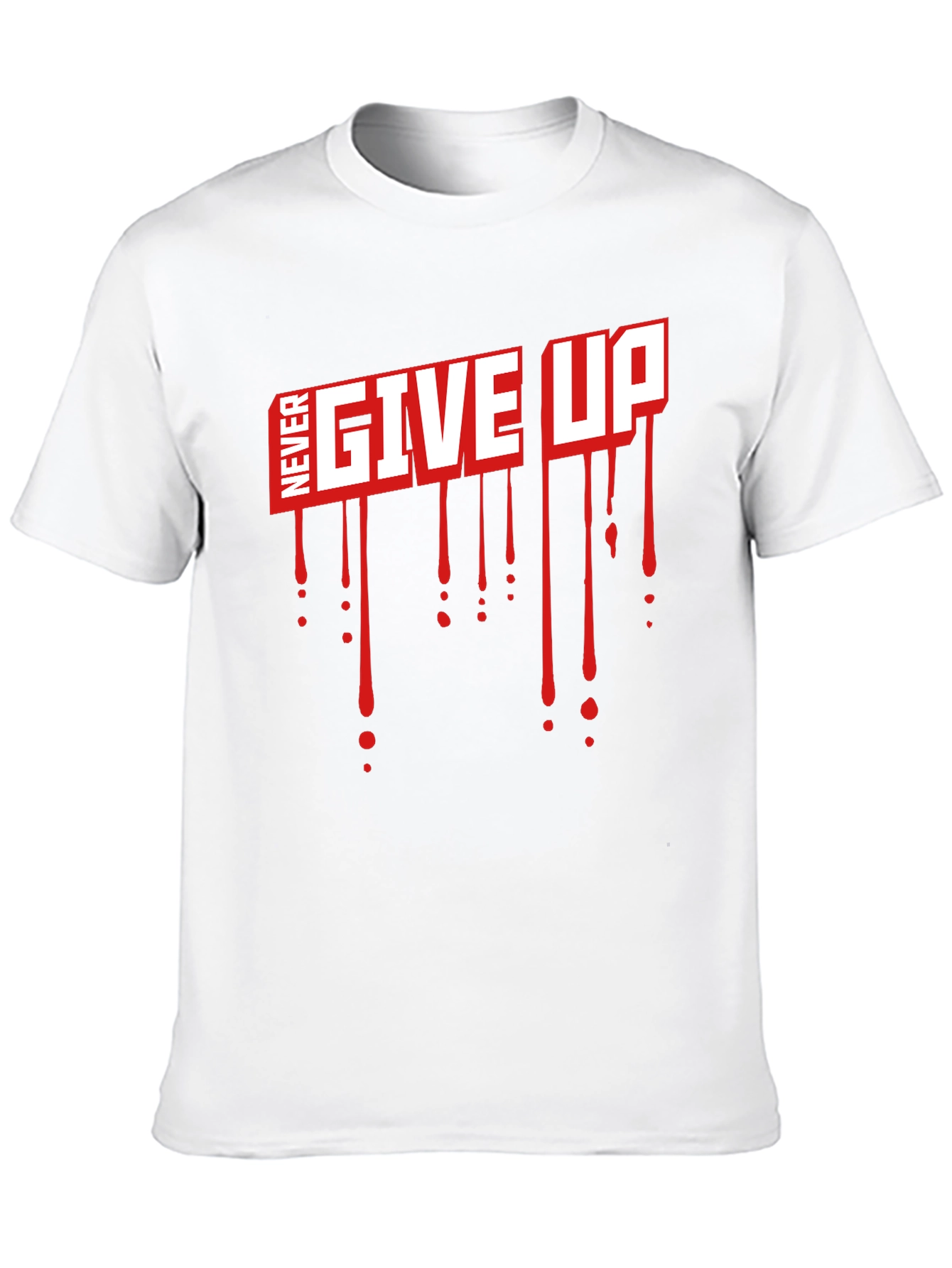 Never Give Up Graphic T-Shirt